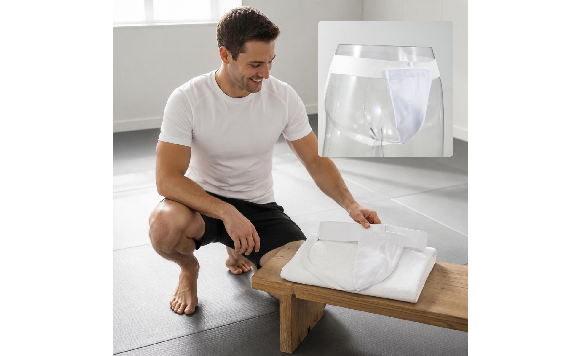 TPE Guard Guard Shielding Fighting Arts Groin Protector Shock-Absorbing