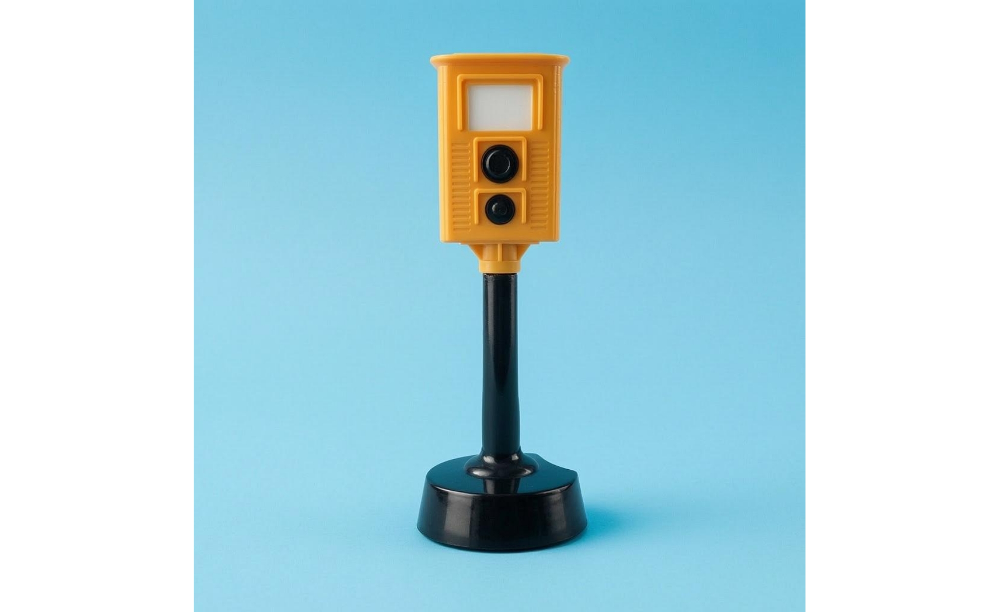 Mini Traffic Light Lighted Freestanding Traffic Light Toy Plastic for Children