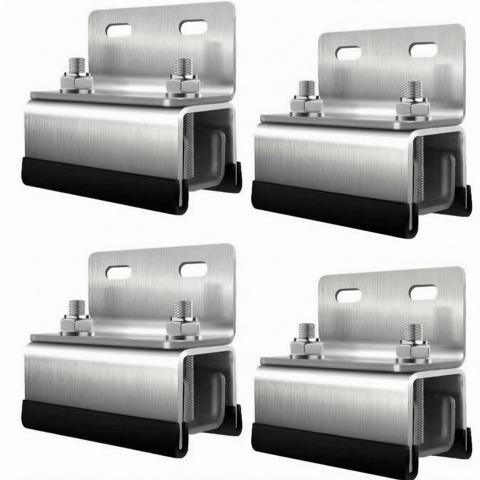 4 Pieces Dachträger-Halterung Korrosionsbeständig Dachträger Befestigung