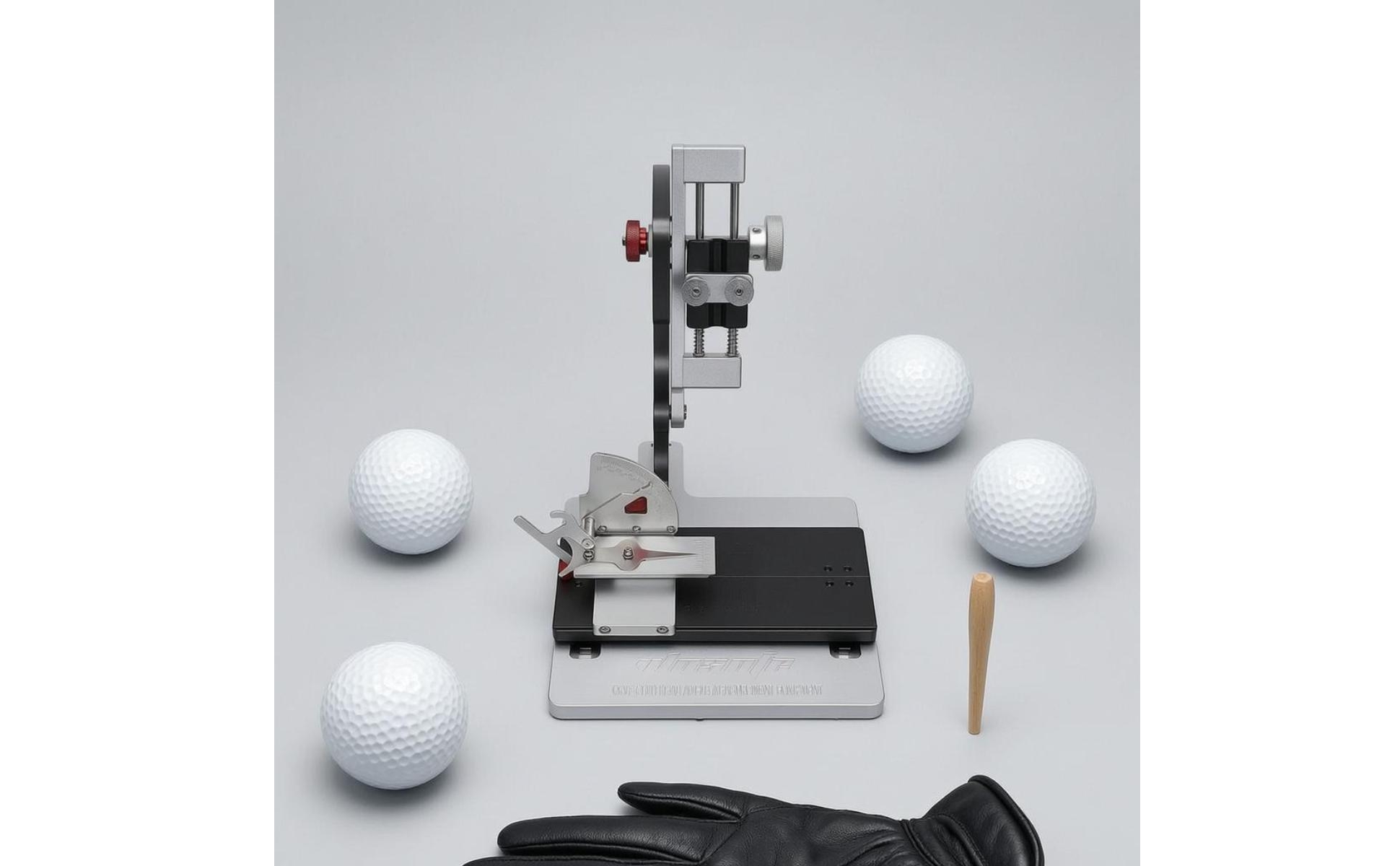 Golf Club Head Angle Gauge Graduated Scale Golf Club Orientation Measurer Metal