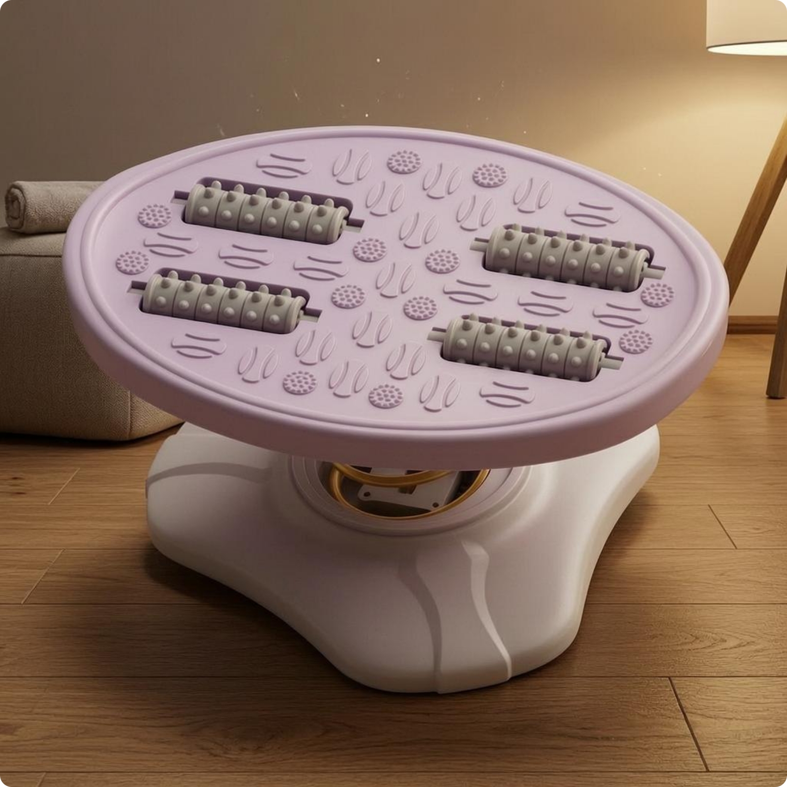 Foot Massage Twist Board Roller Wheels Massage Twisting Disc Anti-Slip