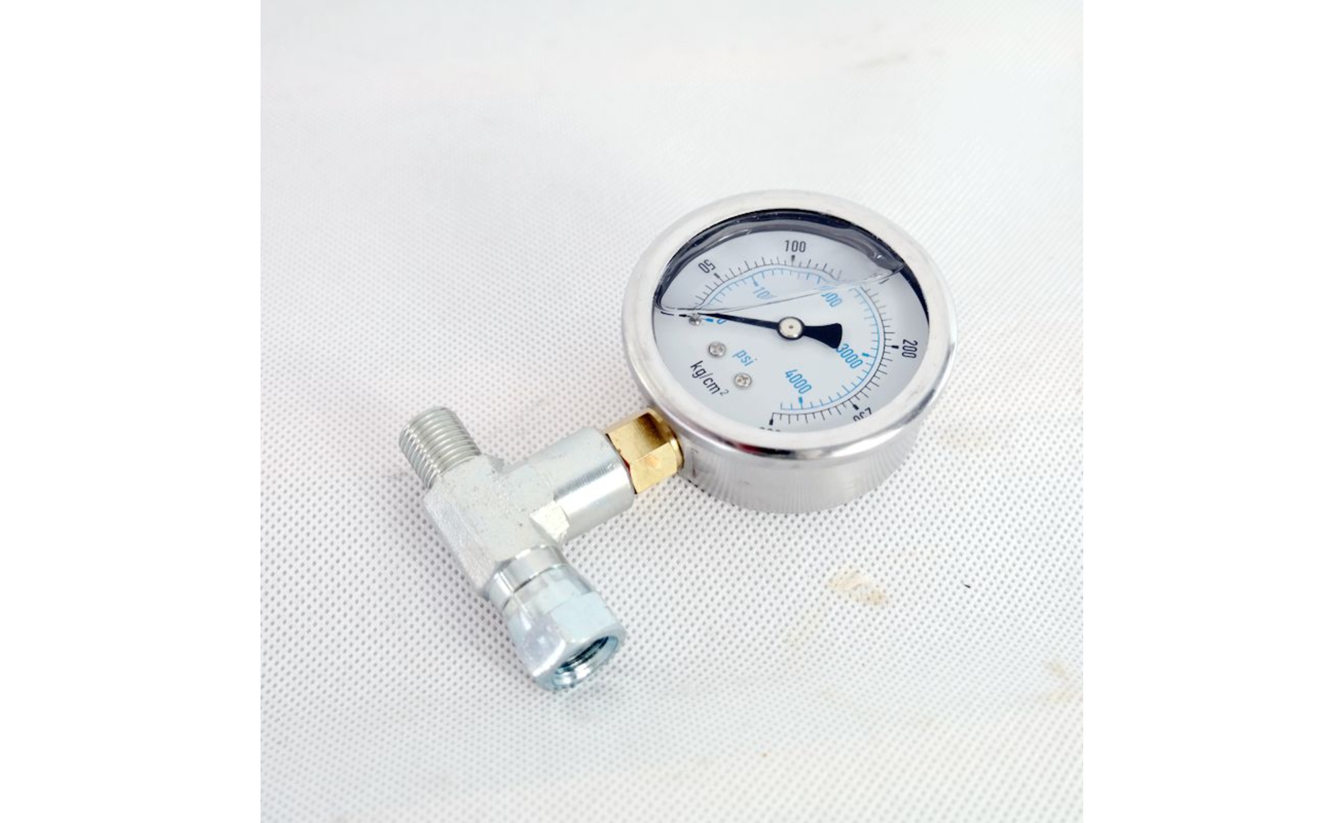 Spray Machine Pressure Gauge Dual Scale Shock-Resistant Gauge