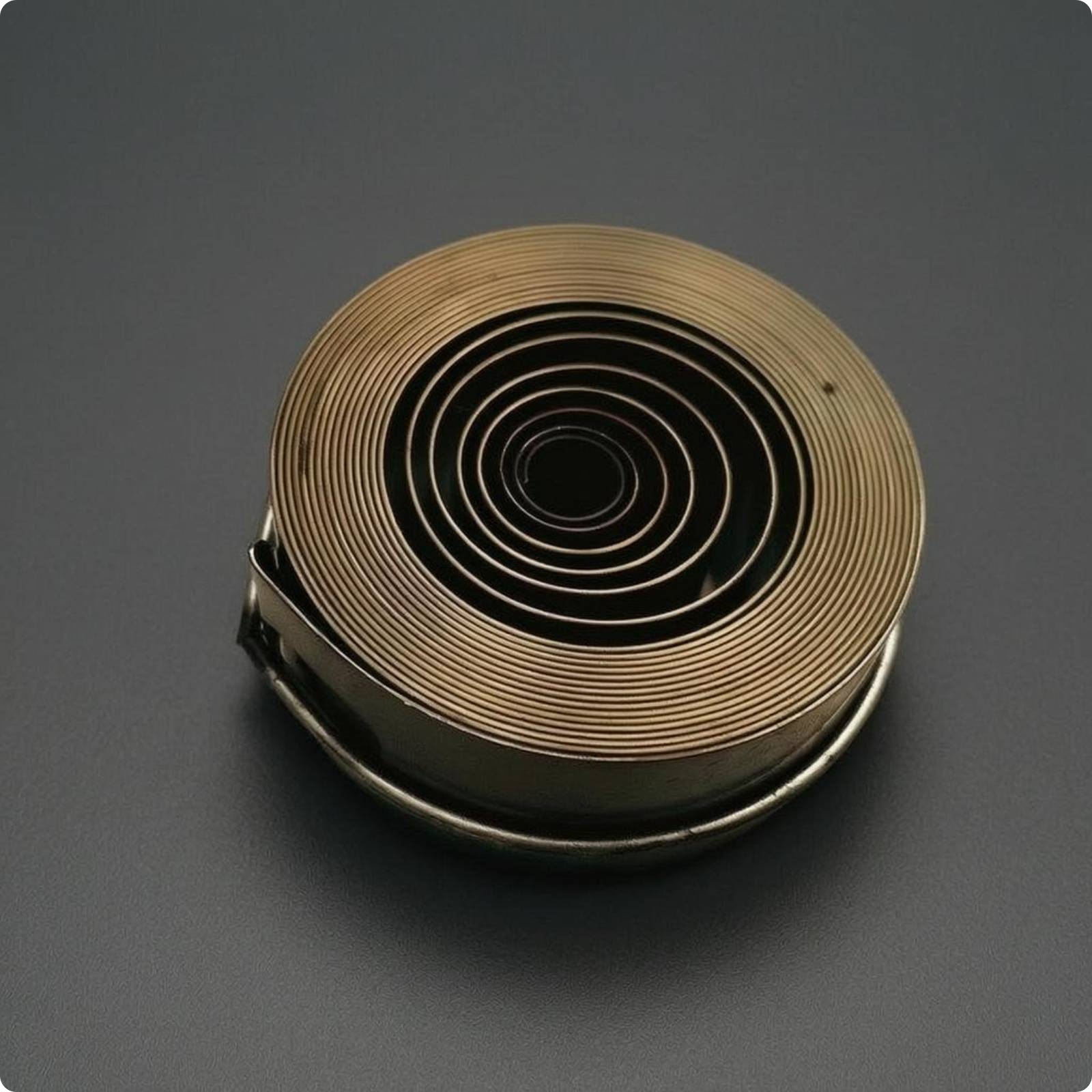 Mechanical Clock Mainspring Assembly Cylindrical Clock Mainspring Assembly