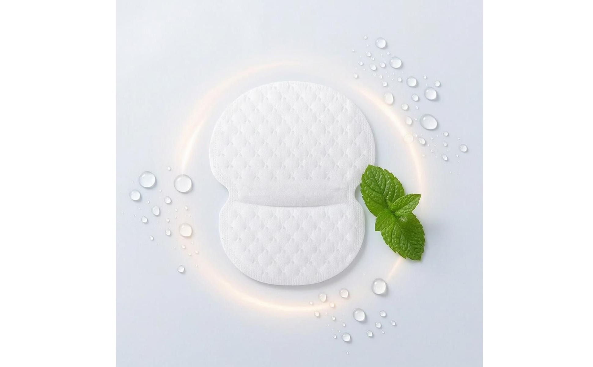 10 Pieces Pad Ascellare Monouso Non Tessuto Assorbente Sottobraccio Sottile