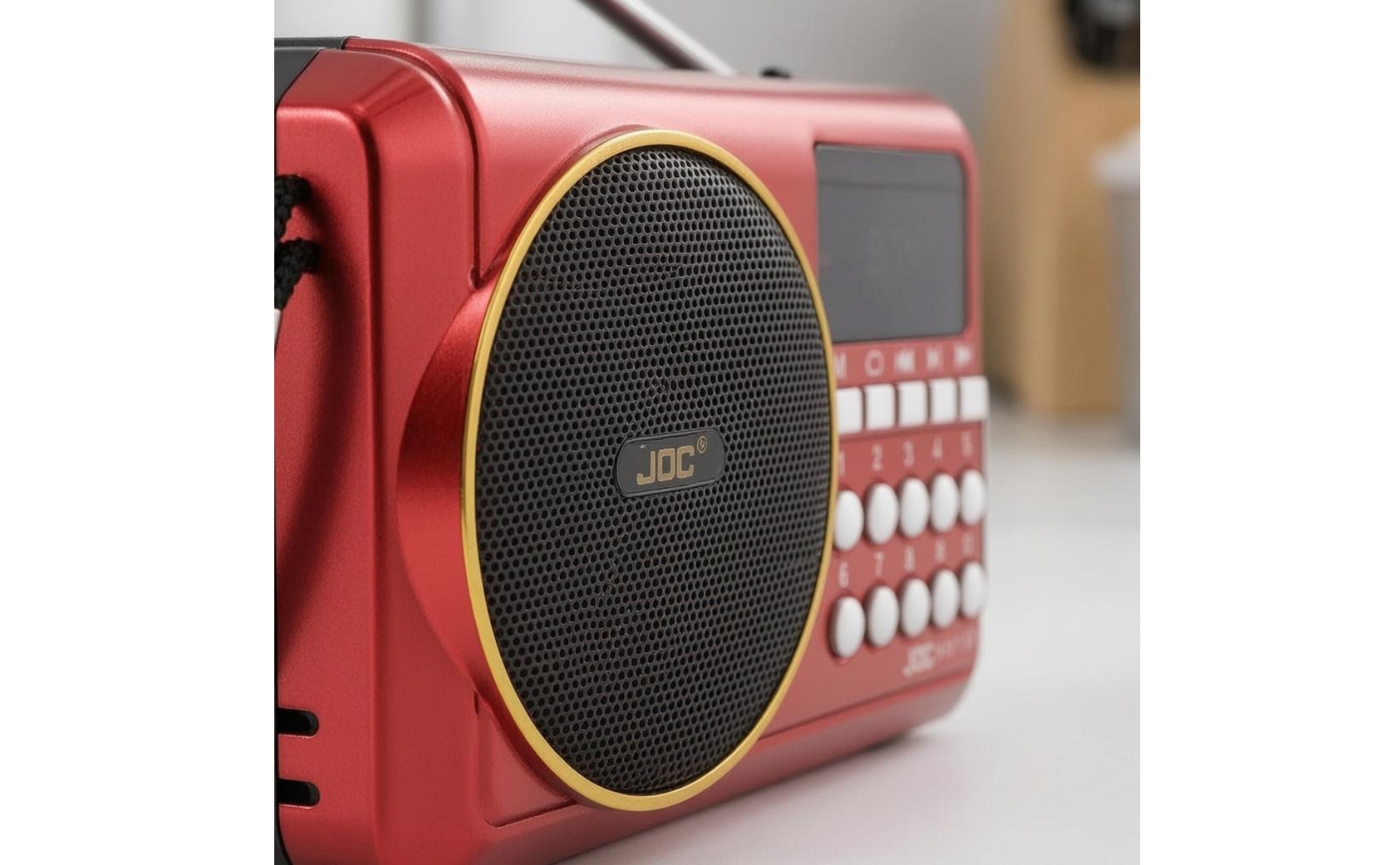 Multi-Band Bluetooth Radio Carry Strap Portable Bluetooth Radio Display Window