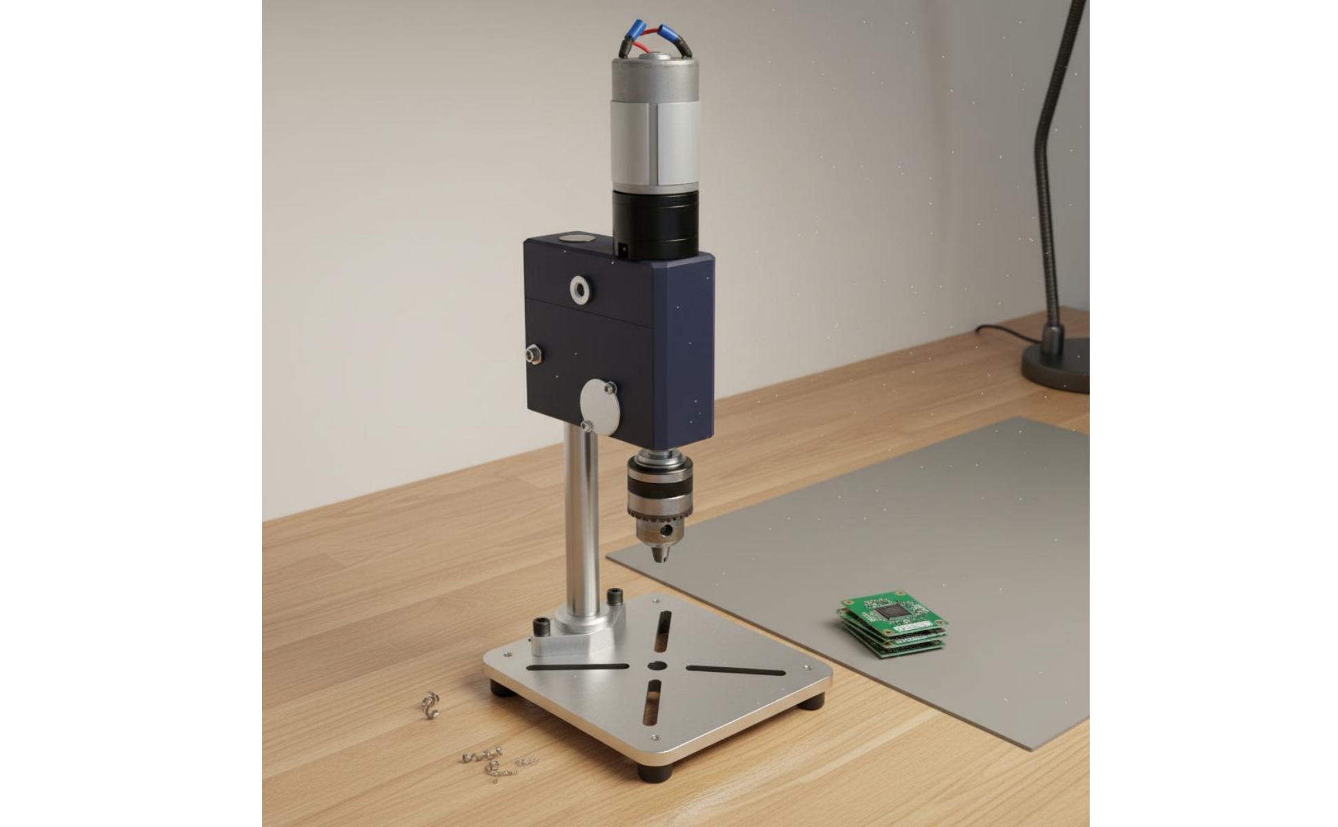 Small Workshop Press Compact Desktop Press Portable for Garage, Small Factory