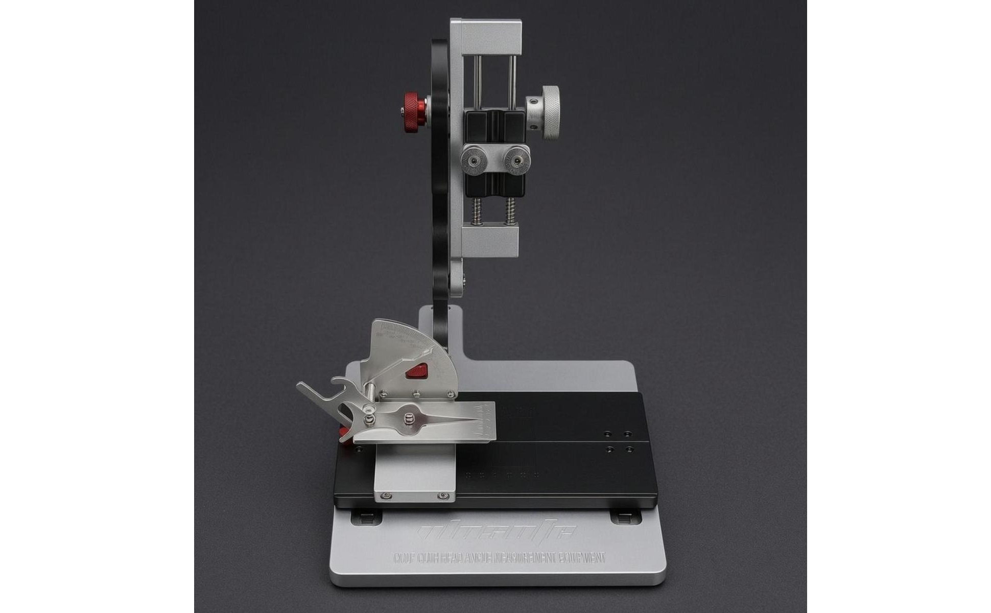 Golf Club Head Angle Gauge Graduated Scale Golf Club Orientation Measurer Metal