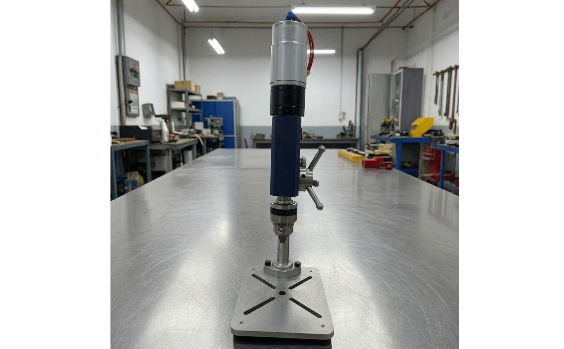 Small Workshop Press Compact Desktop Press Portable for Garage, Small Factory