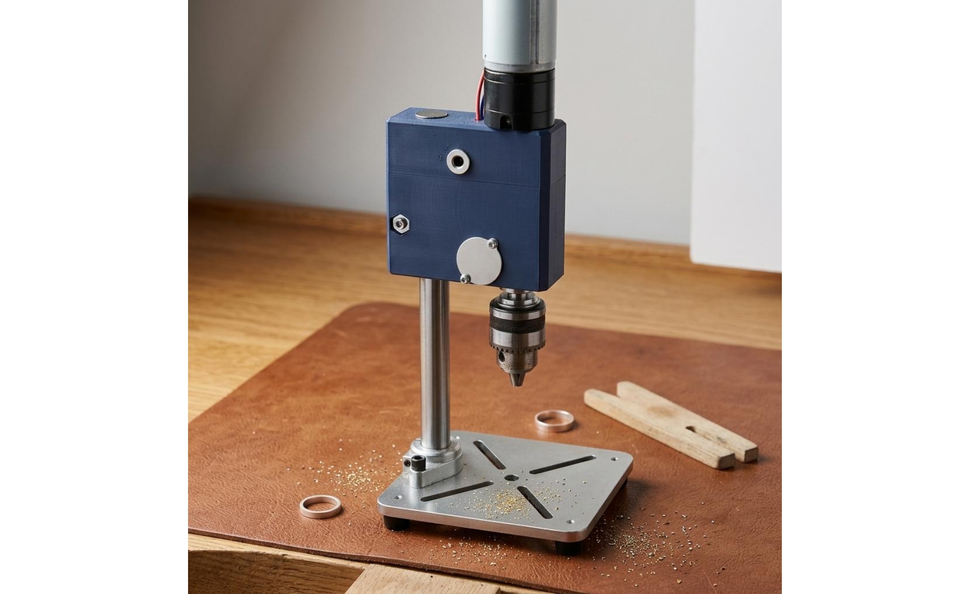 Small Workshop Press Compact Desktop Press Portable for Garage, Small Factory