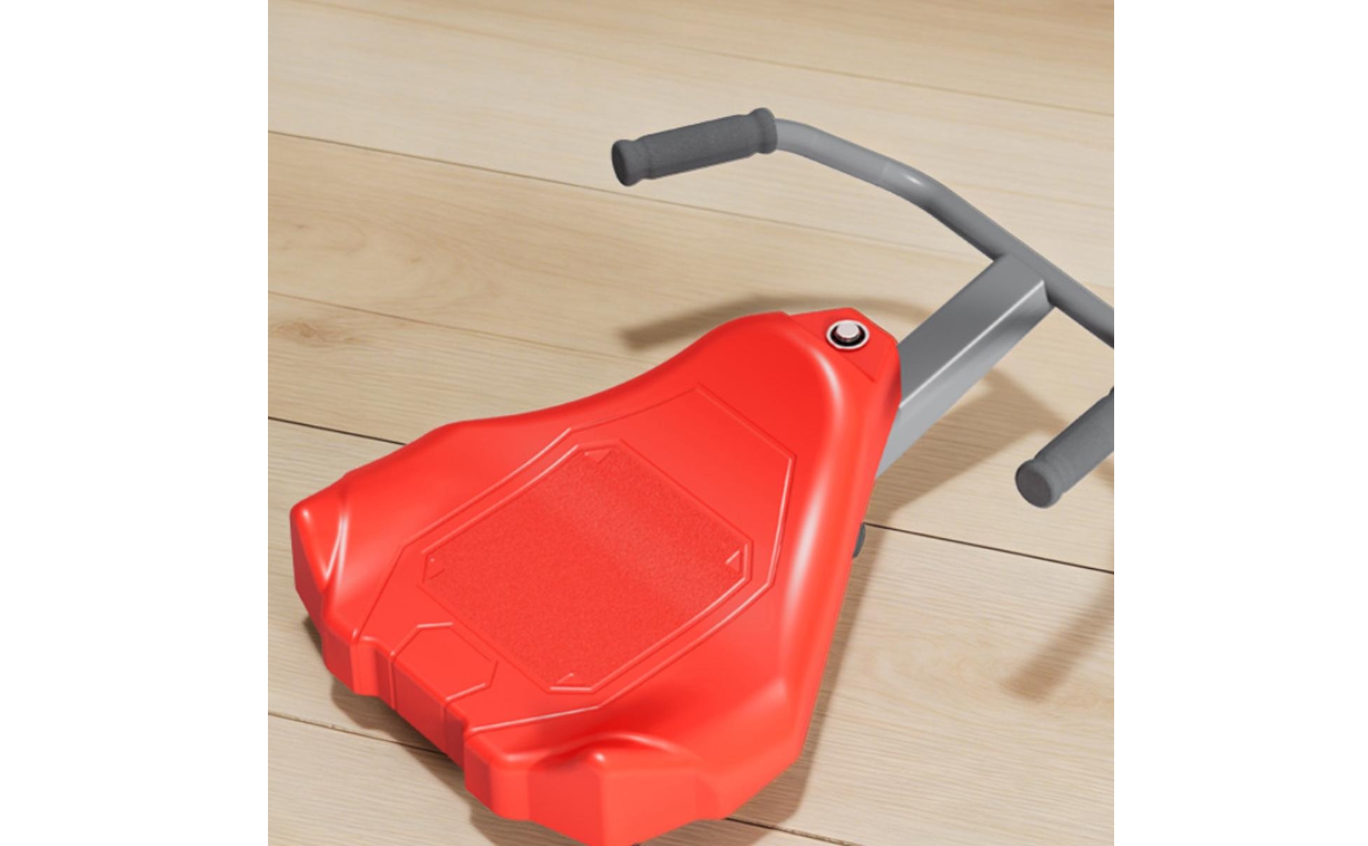 Scooter Tiré Main Forme Triangulaire Scooter Porteur Guidon Métal pour Enfants