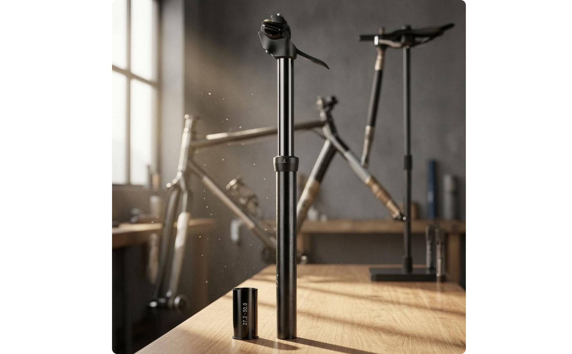 dropper Post 125 mm Hub absenkbare Sattelstütze Hebelbedienung