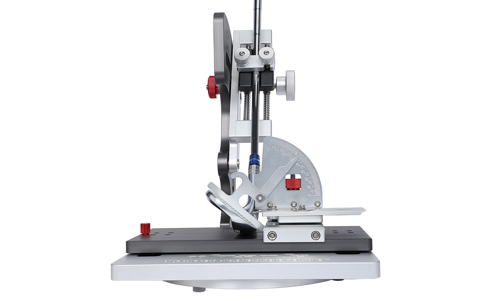 Golf Club Head Angle Gauge Graduated Scale Golf Club Orientation Measurer Metal