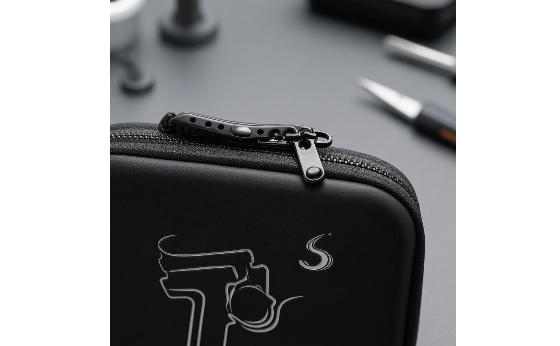 RC Controller Case Top Handle Controller Carrying Case Metal Zipper Pulls