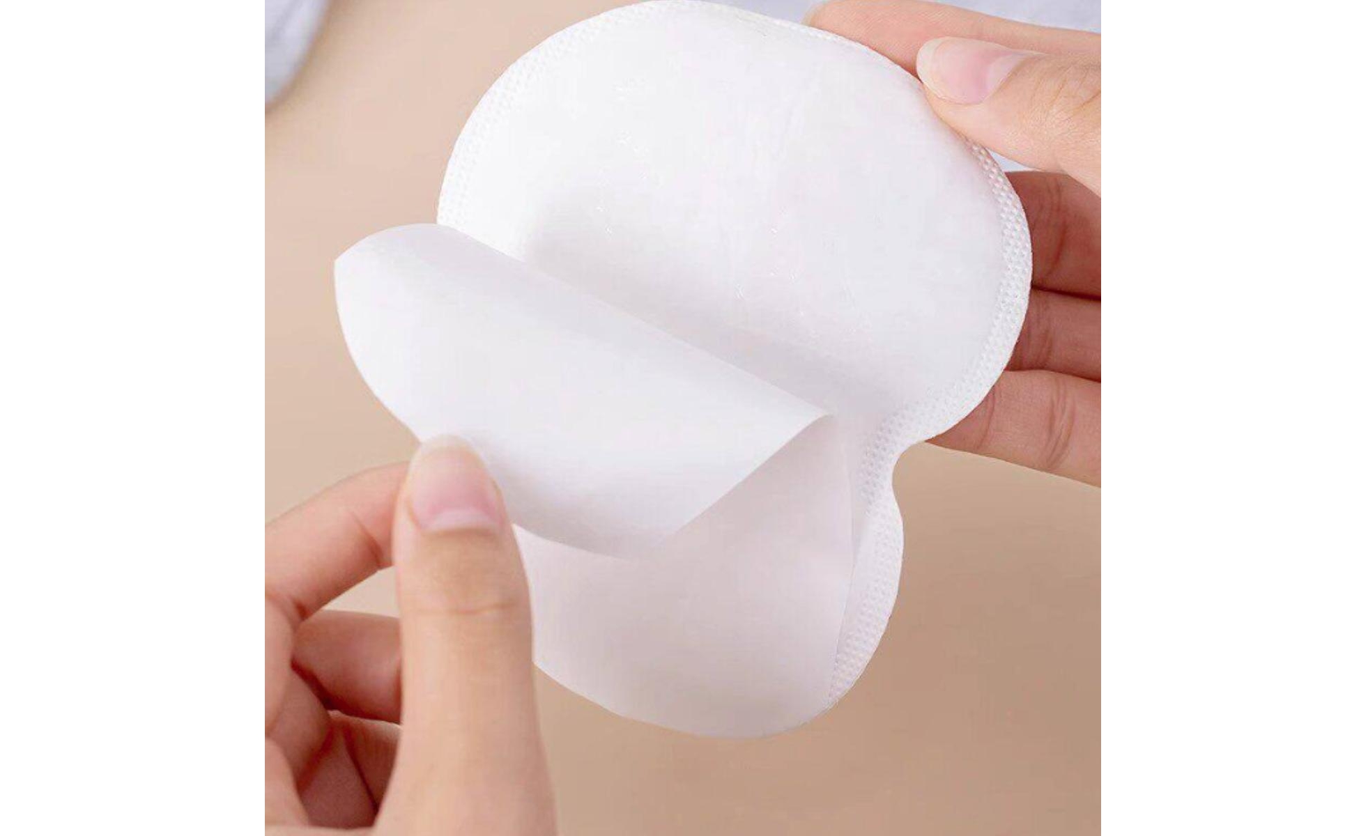 10 Pieces Pad Ascellare Monouso Non Tessuto Assorbente Sottobraccio Sottile