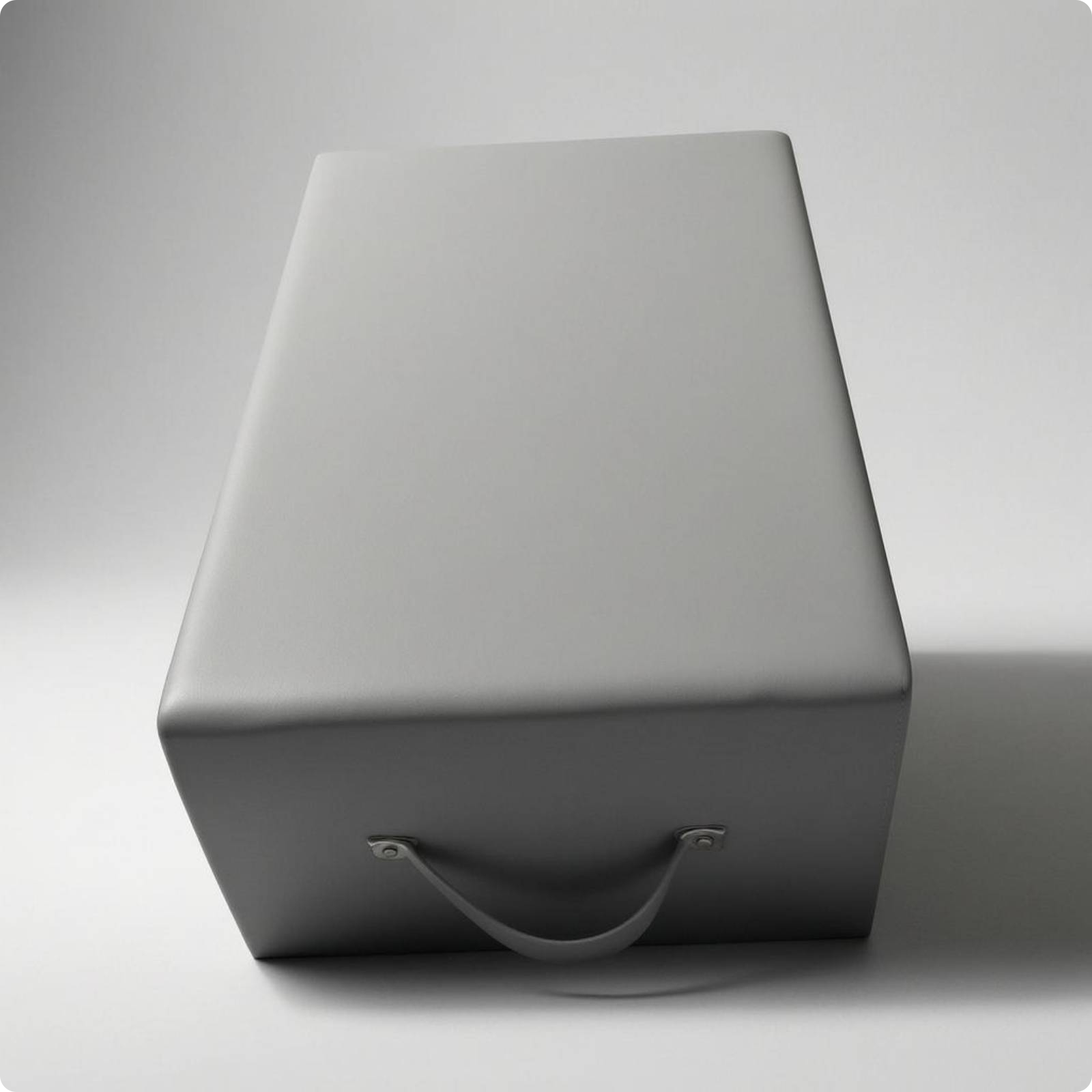 Pilates Abdominal Box Upholstered Padded Pilates Box Side Handles