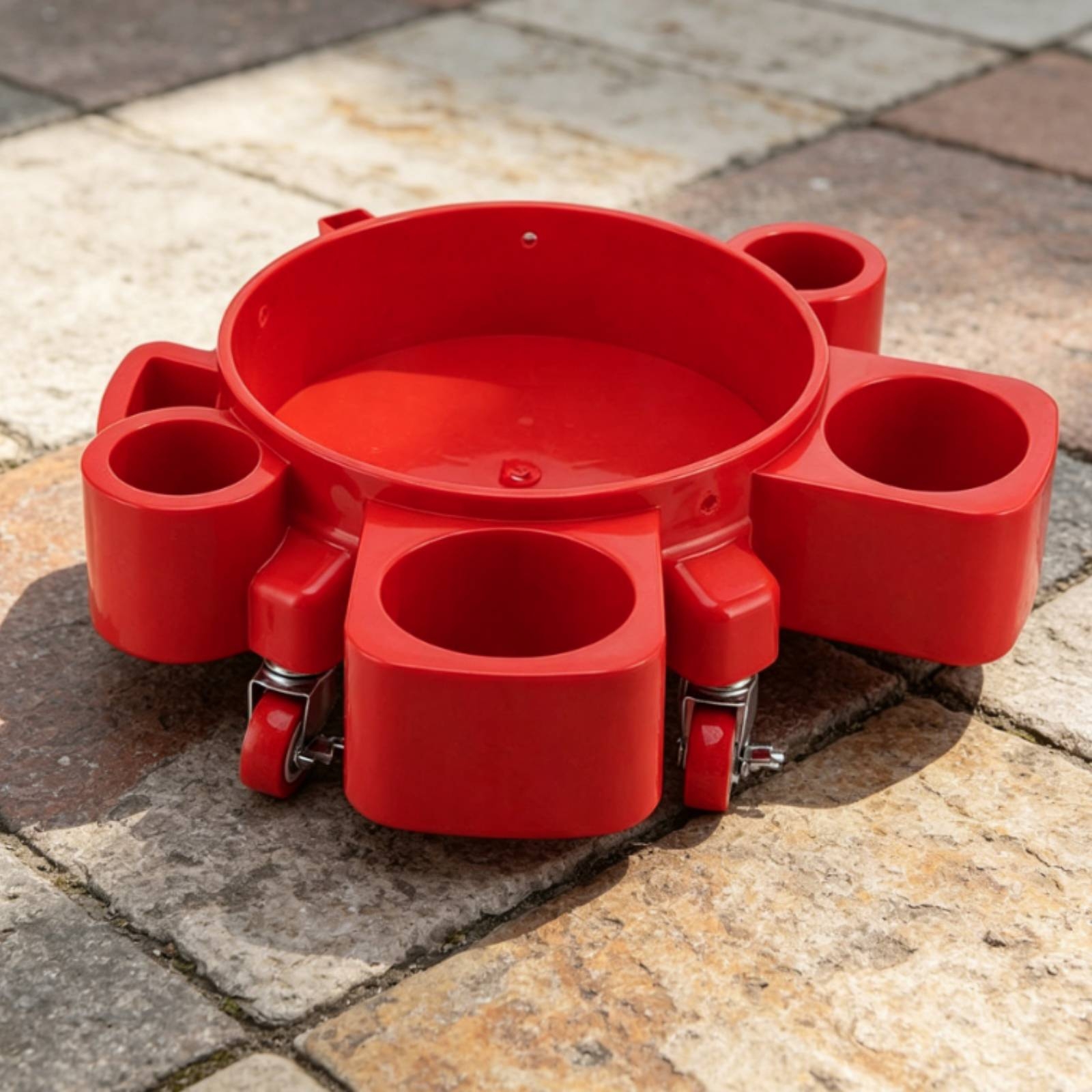 Car Wash Pail Dolly Round Cleaning Tool Sediment Screen