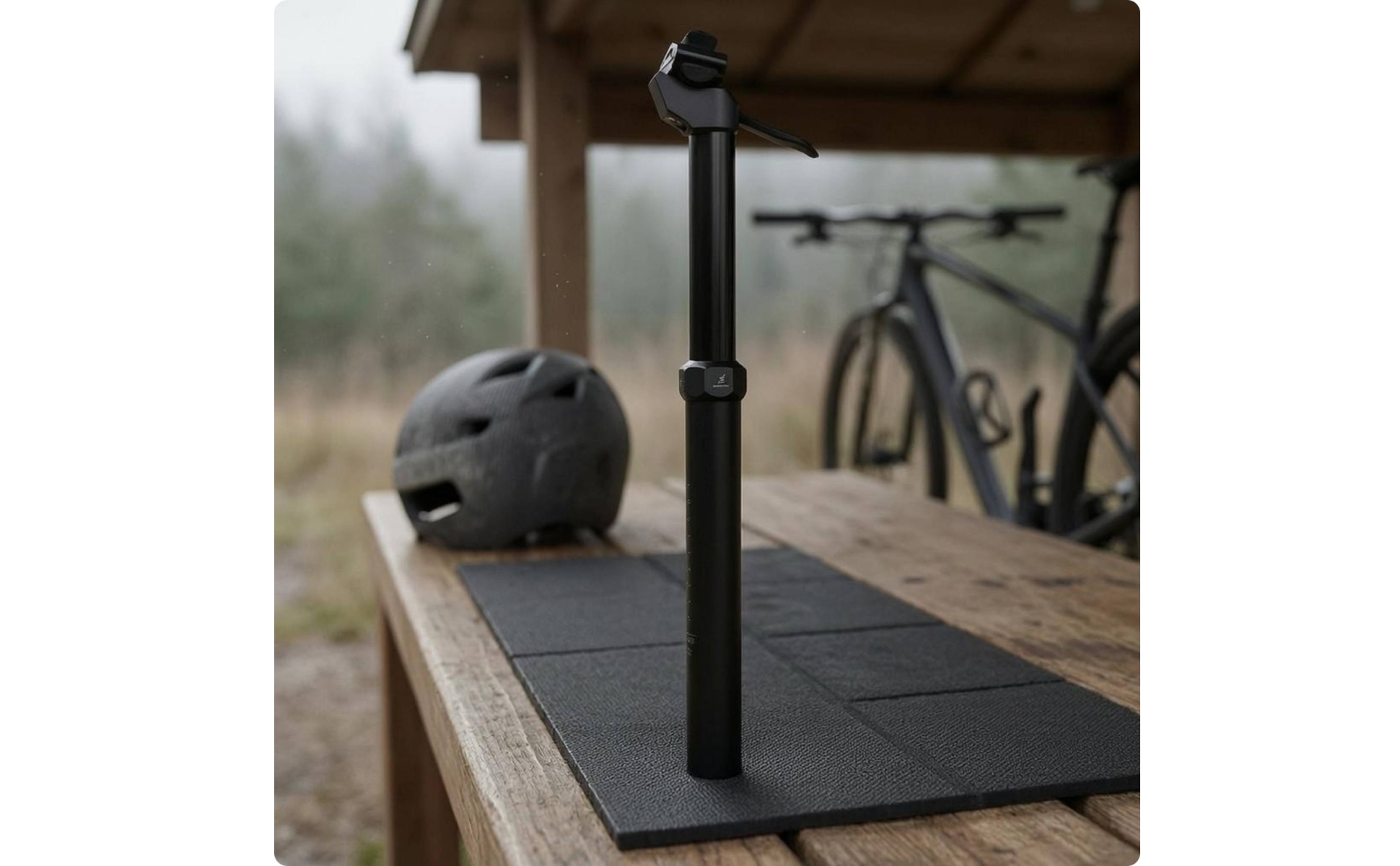 dropper Post 125 mm Hub absenkbare Sattelstütze Hebelbedienung