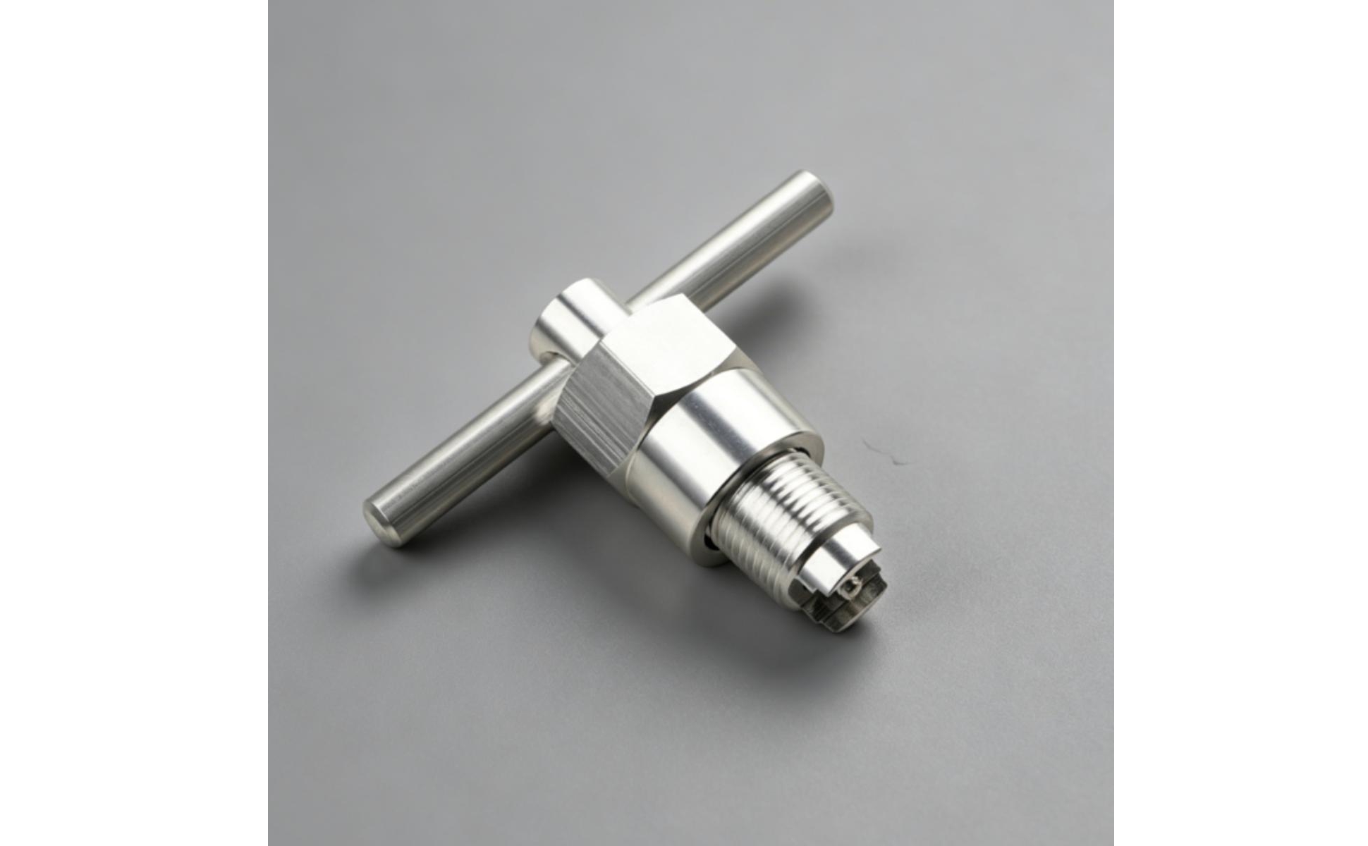 Faucet Wrench Aluminum Alloy Faucet Seat Wrench Threaded End