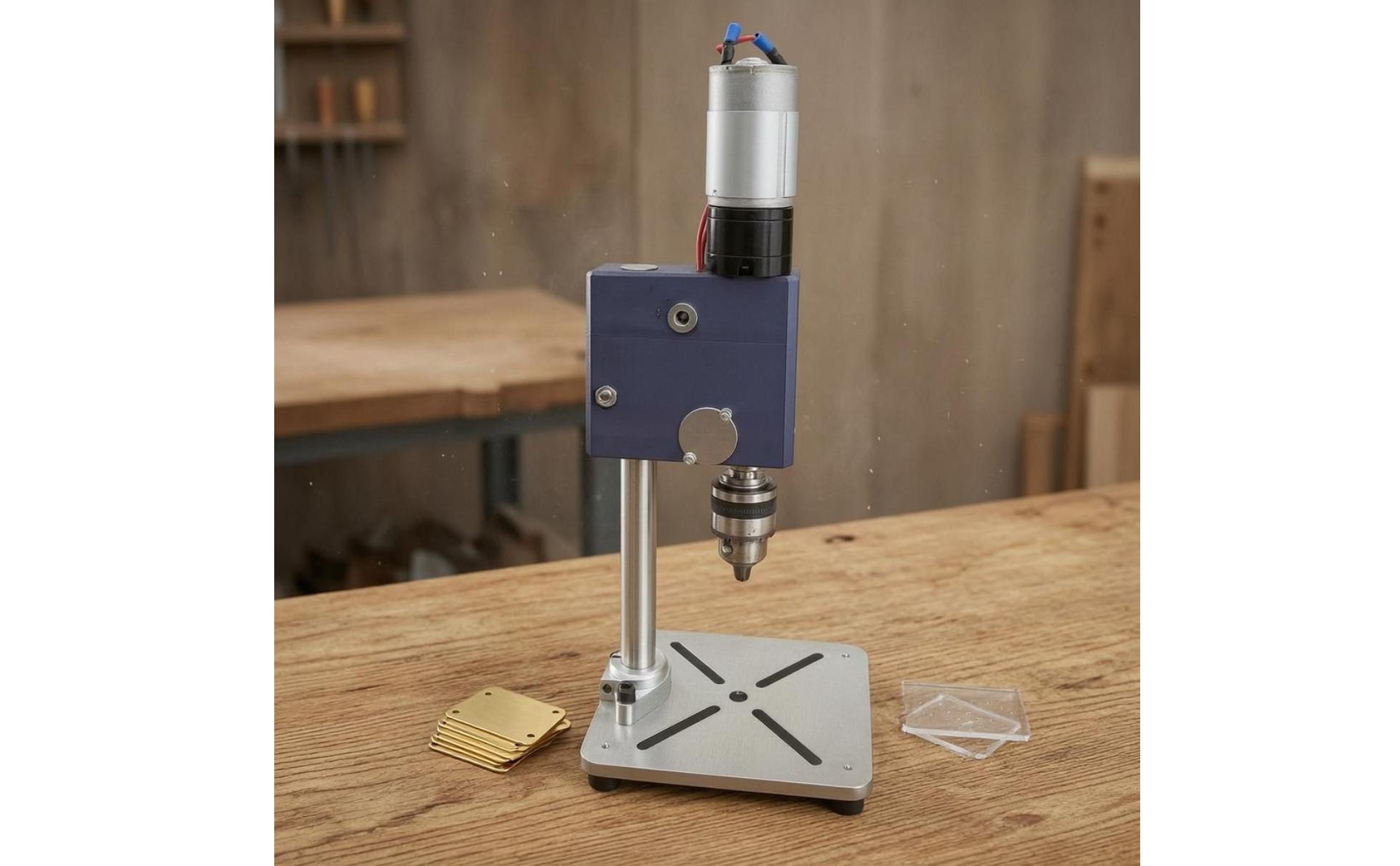 Small Workshop Press Compact Desktop Press Portable for Garage, Small Factory
