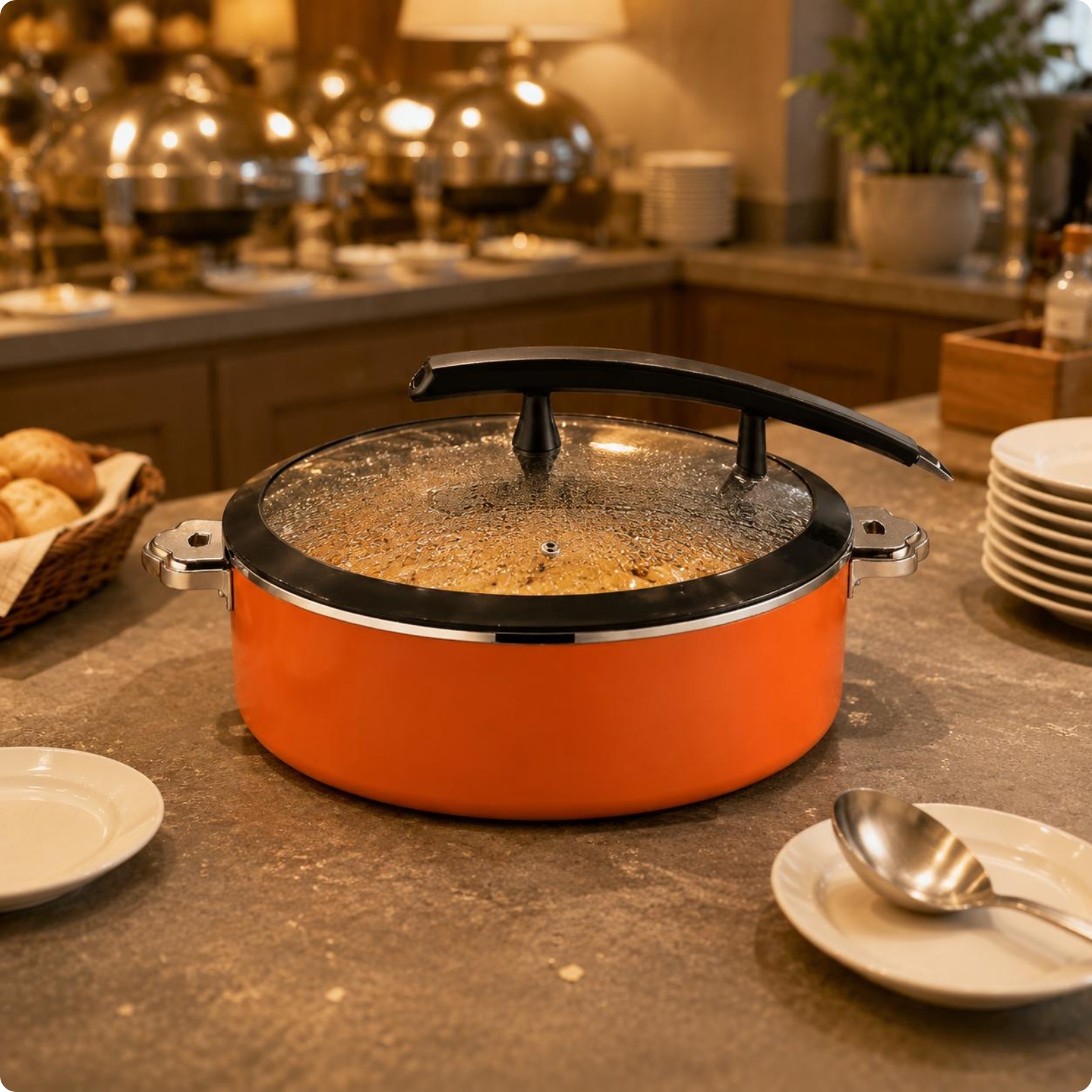 Chafing Dish Commercial Grade Stainless Steel Chafer Sturdy Build