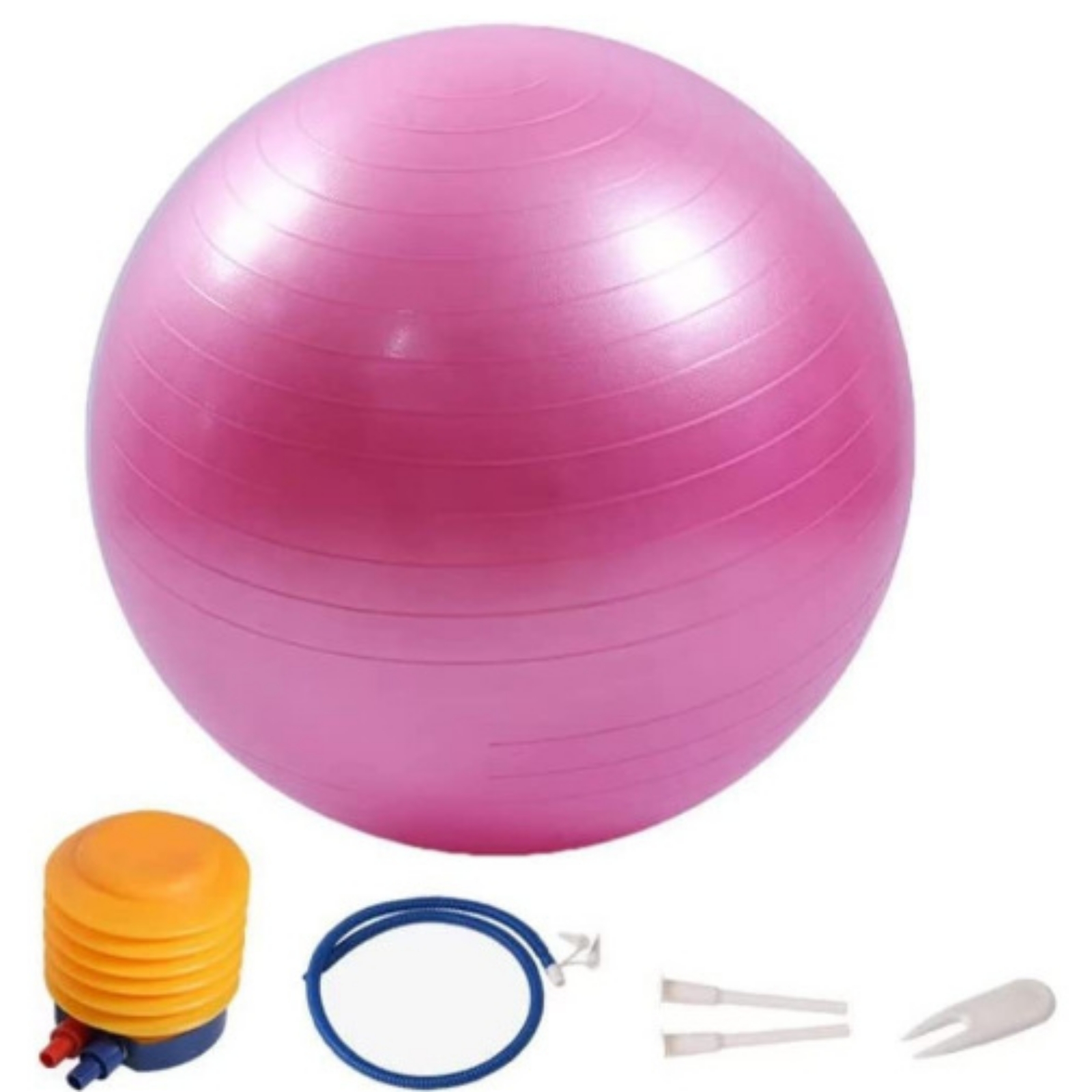 Yogaball Aufblasbar Fitness Ball mit Pumpe für Balanceübung