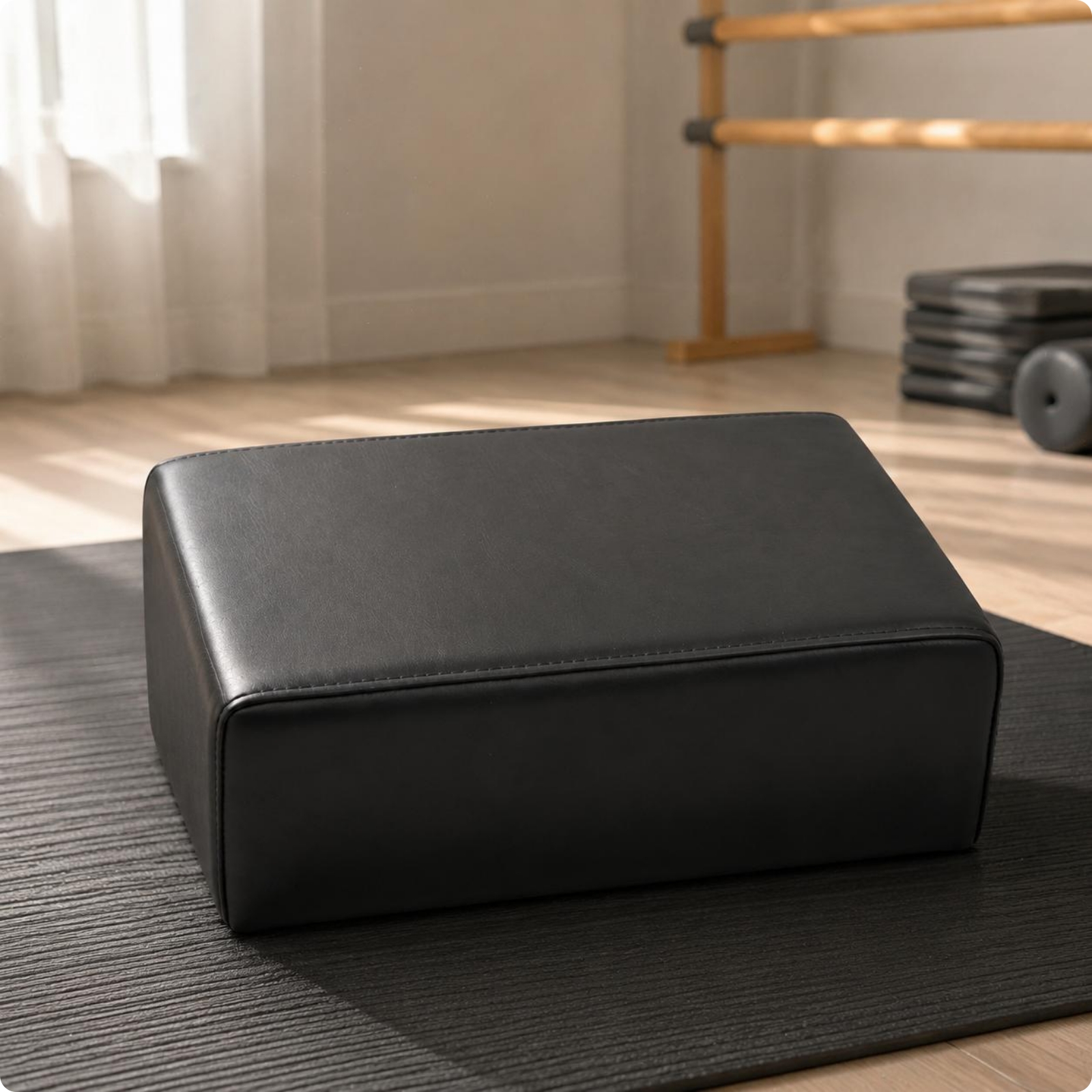 Pilates Support Block Stable Assistance Stretching and Alignment Support Block