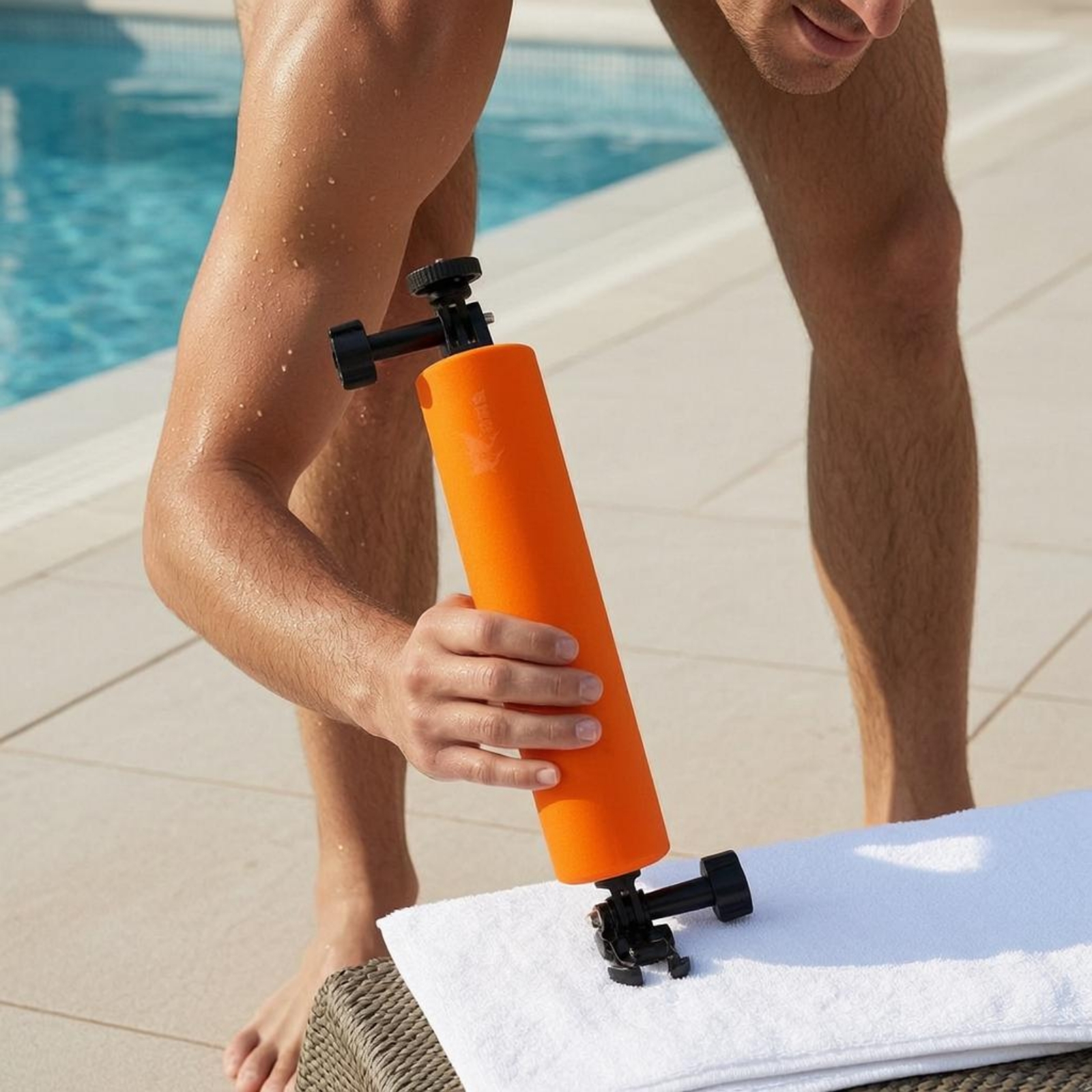 Floating Camera Support Buoyant Photo Gear Aluminum Alloy for Swimming, - Produktbild 7
