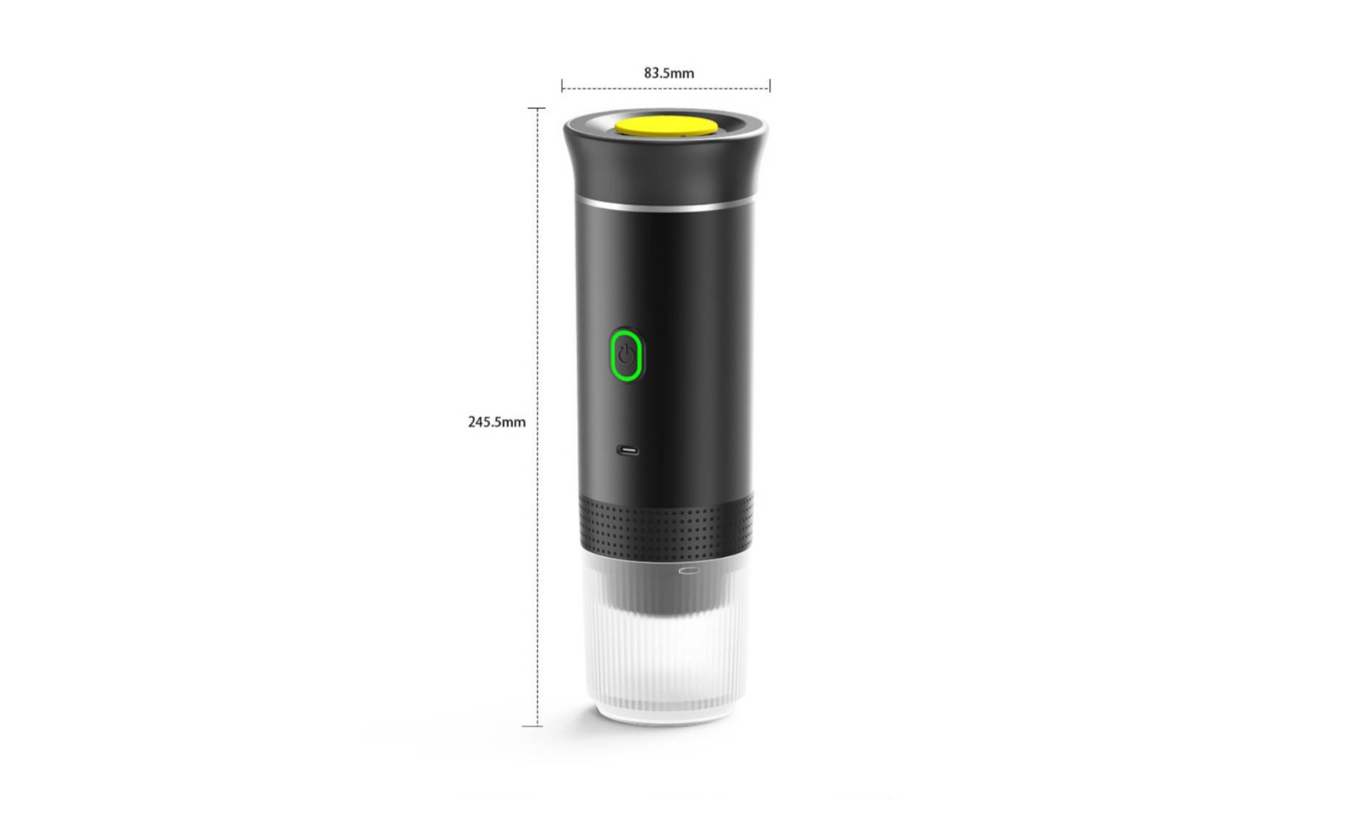 Tragbare Espressomaschine tragbar USB-Espressomaschine LED-Display