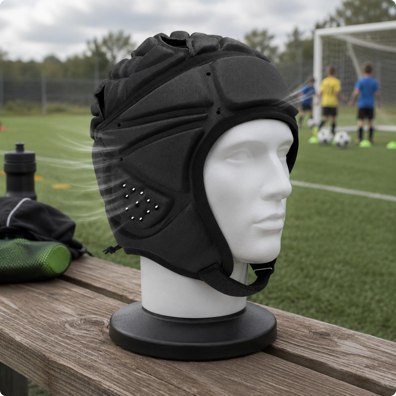 Safeguarding Sports Headgear Cushioned Foam Foam unobstructedFace Head