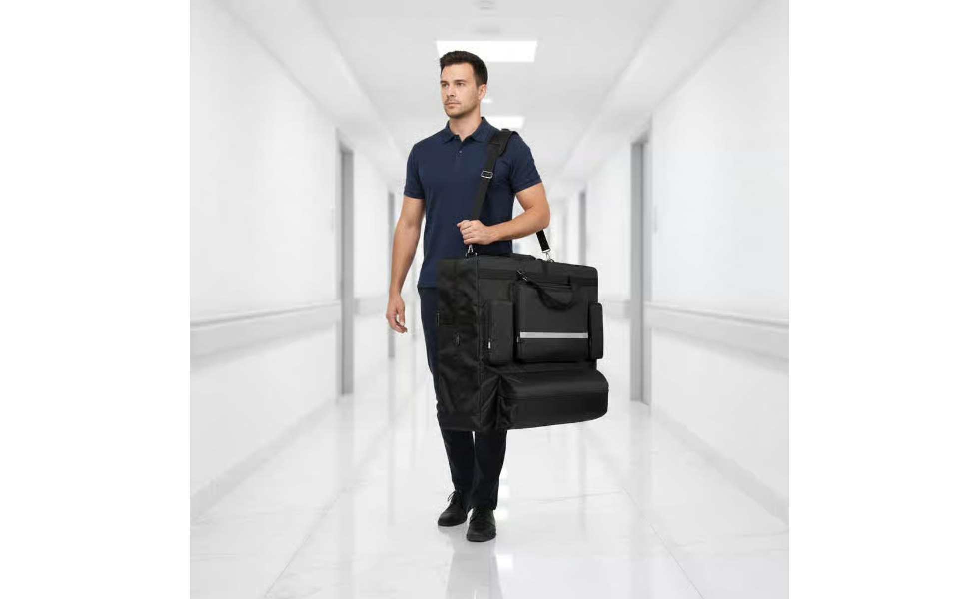 Massage Table Carrying Bag Black Folding Massage Table Bag Zippered