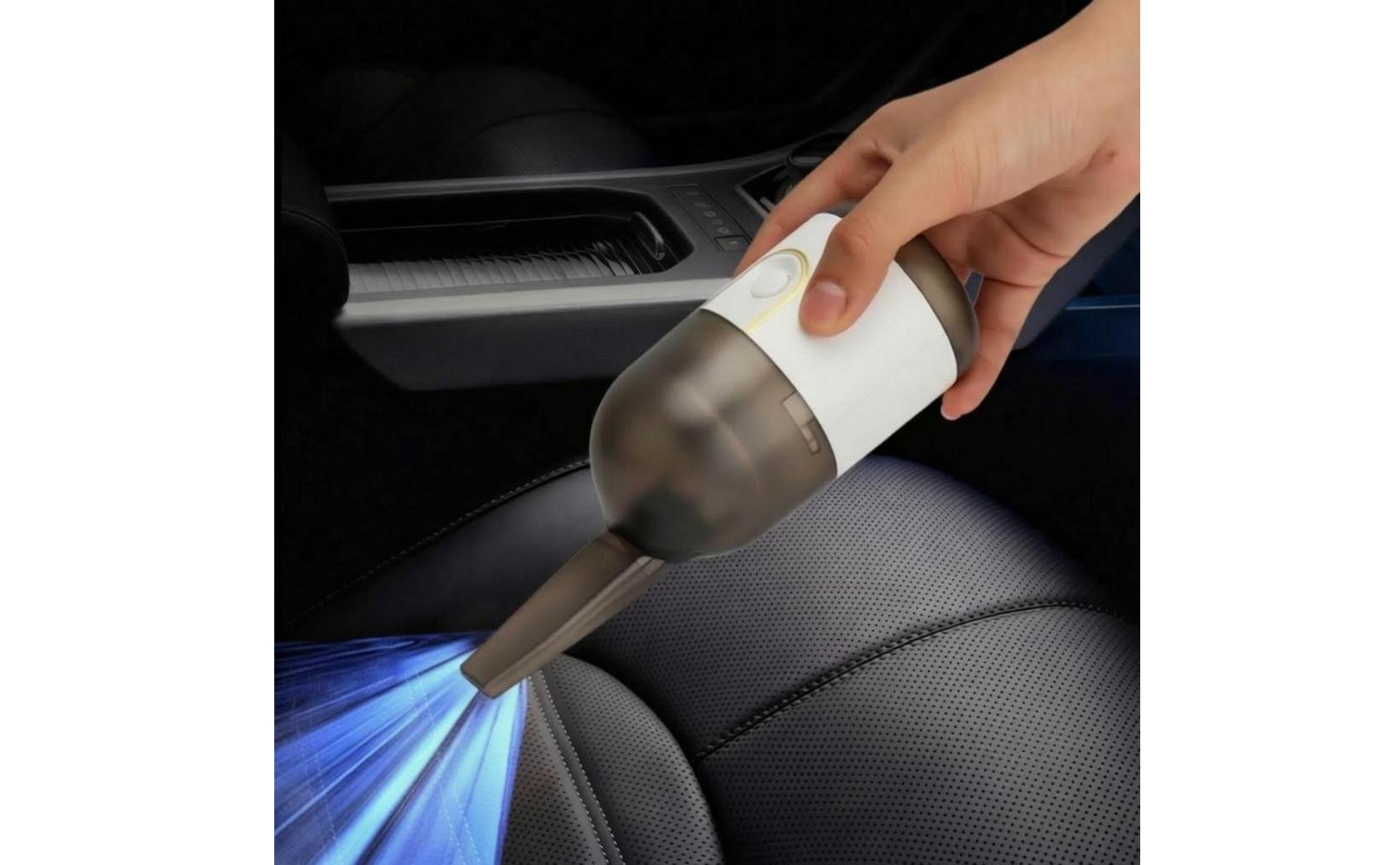 Mini Desktop Vacuum Battery Operated Portable Desk Vacuum Easy to Use for Office
