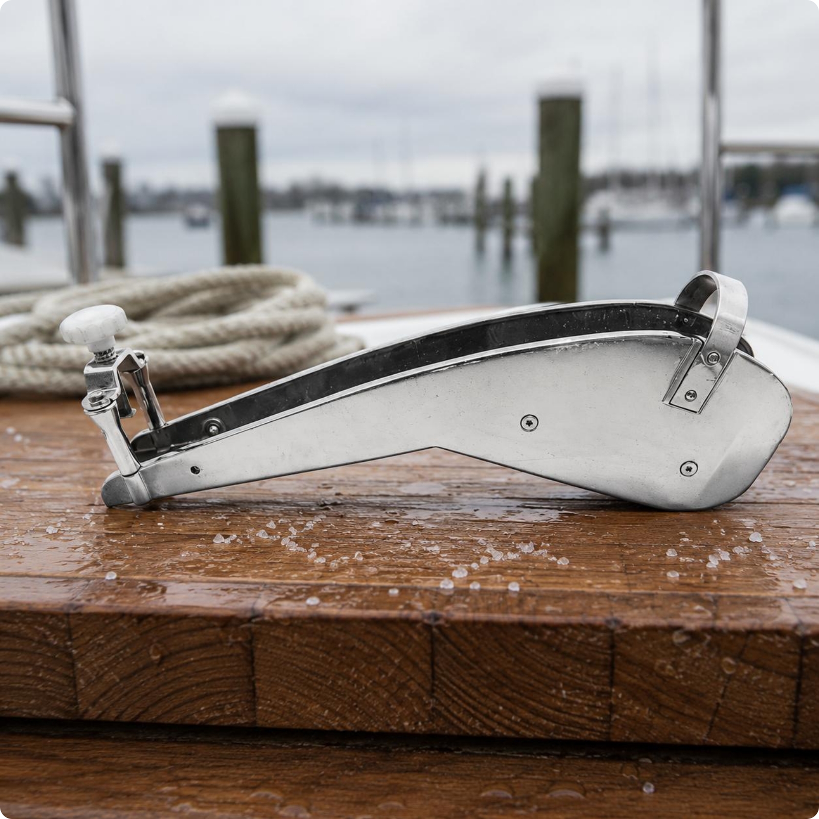 Stainless Steel Anchor Bracket Durable Boat Anchor Bracket Heavy Duty