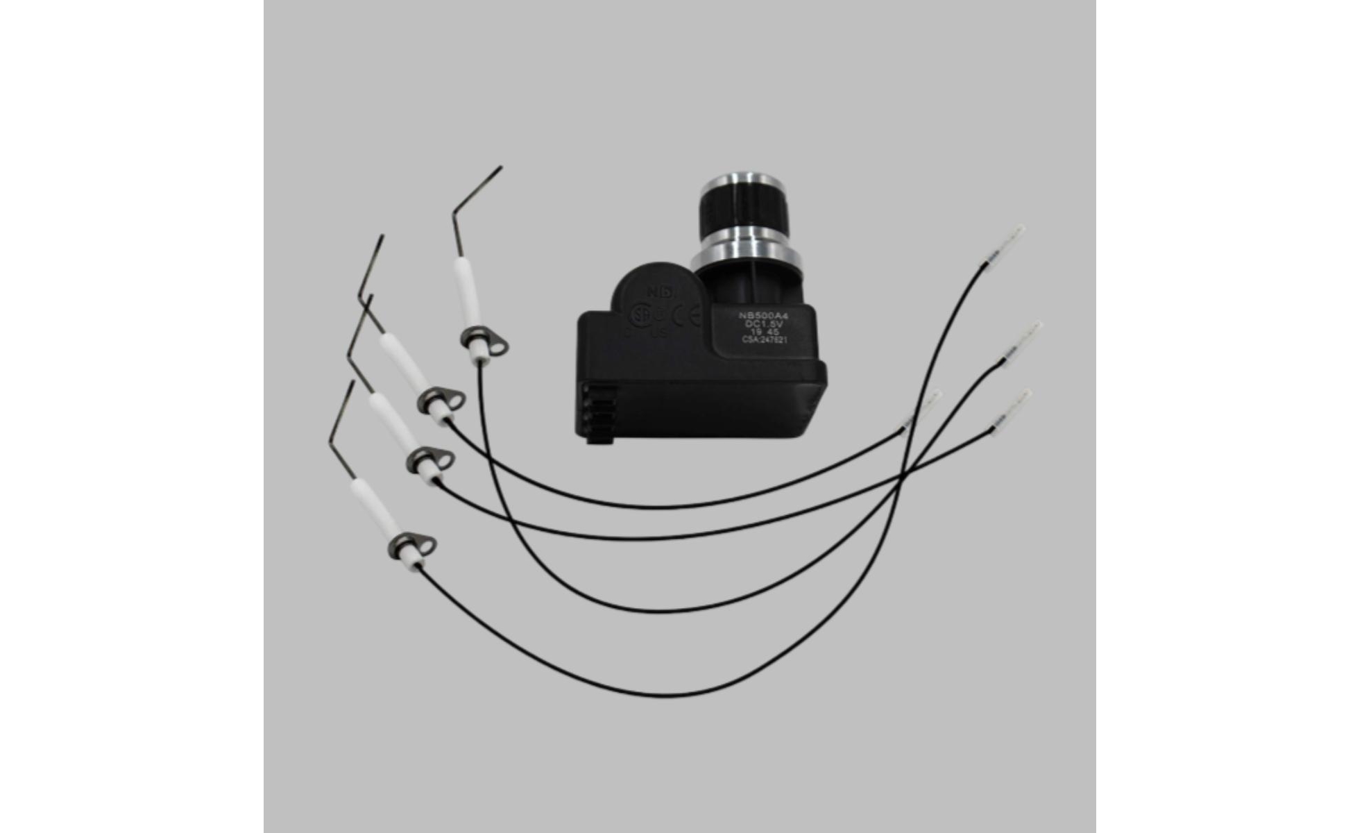 Griddle Ignition Replacement Kit Four Leads Pulse Ignition Module Compact