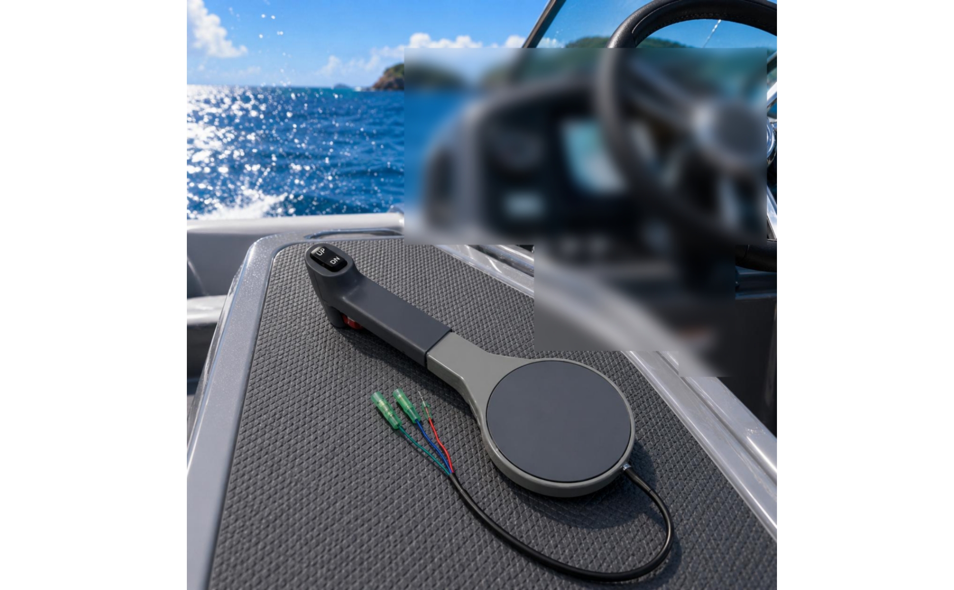 Marine Outboard Control Handle Wire Connector Lead
