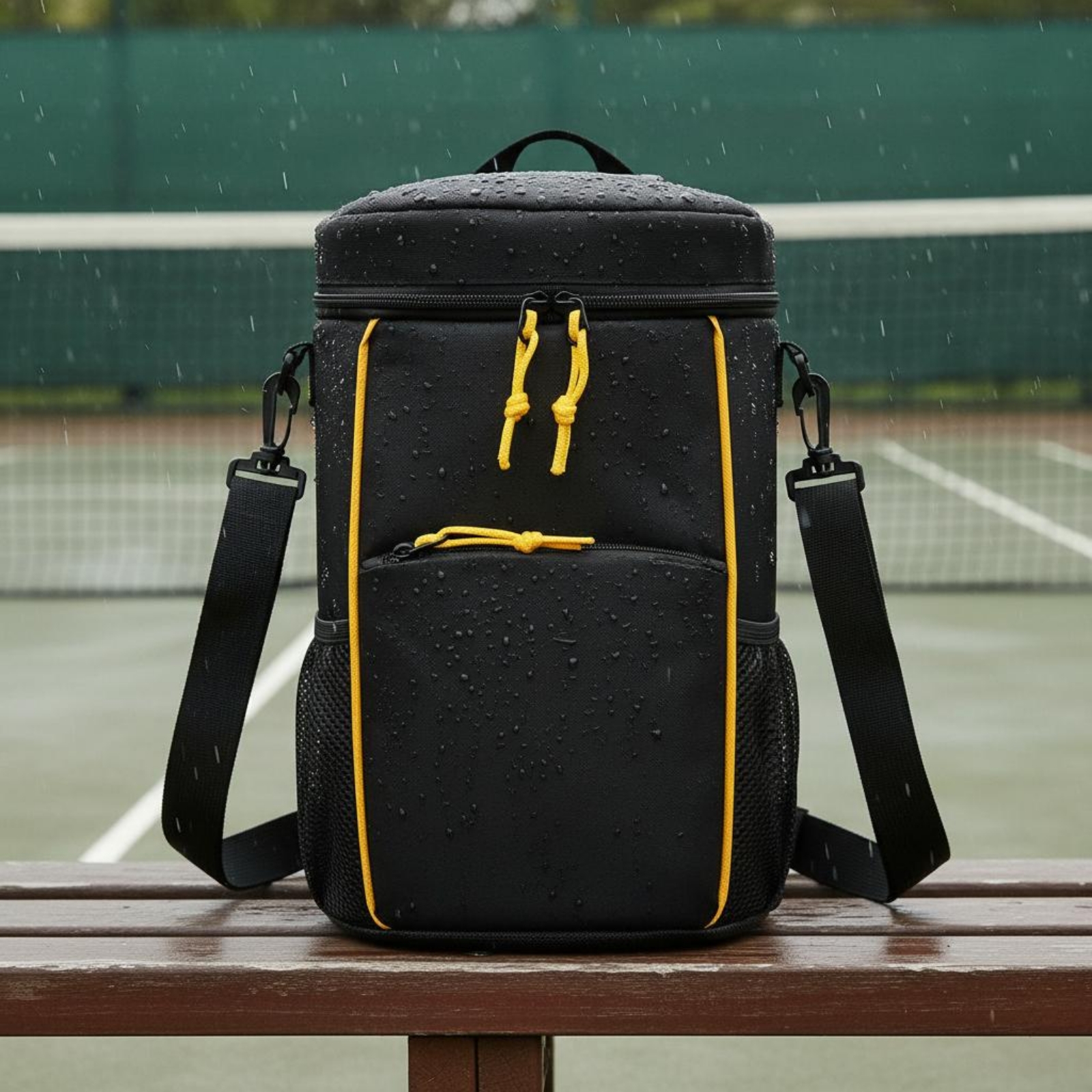 Zylindrische Sporttasche Oxfordstoff Eimerform-Tasche 600D PVC - Produktbild 2