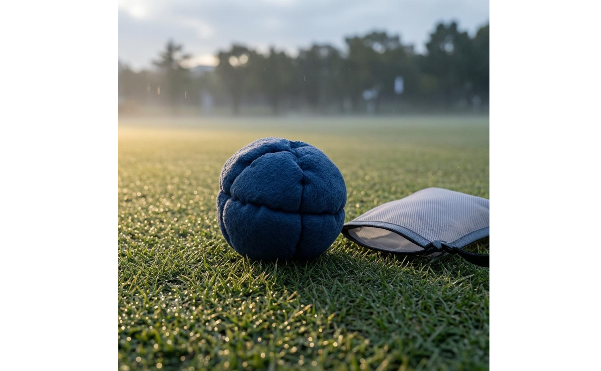 Knitted Footbag Ceramic-Filled Plush Footbag Segmented