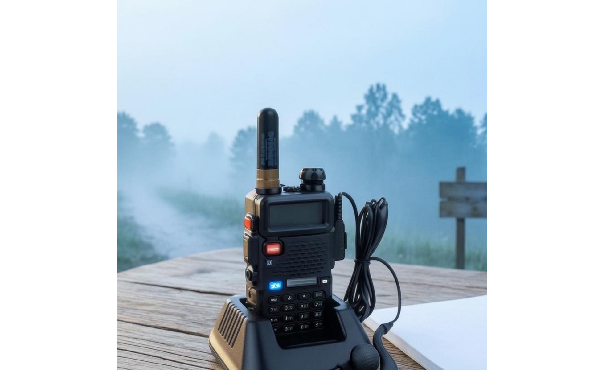 Handfunkgerät-Funkaufnehmer 144/430/1200 MHz Dualband-Funkaufnehmer kompakt