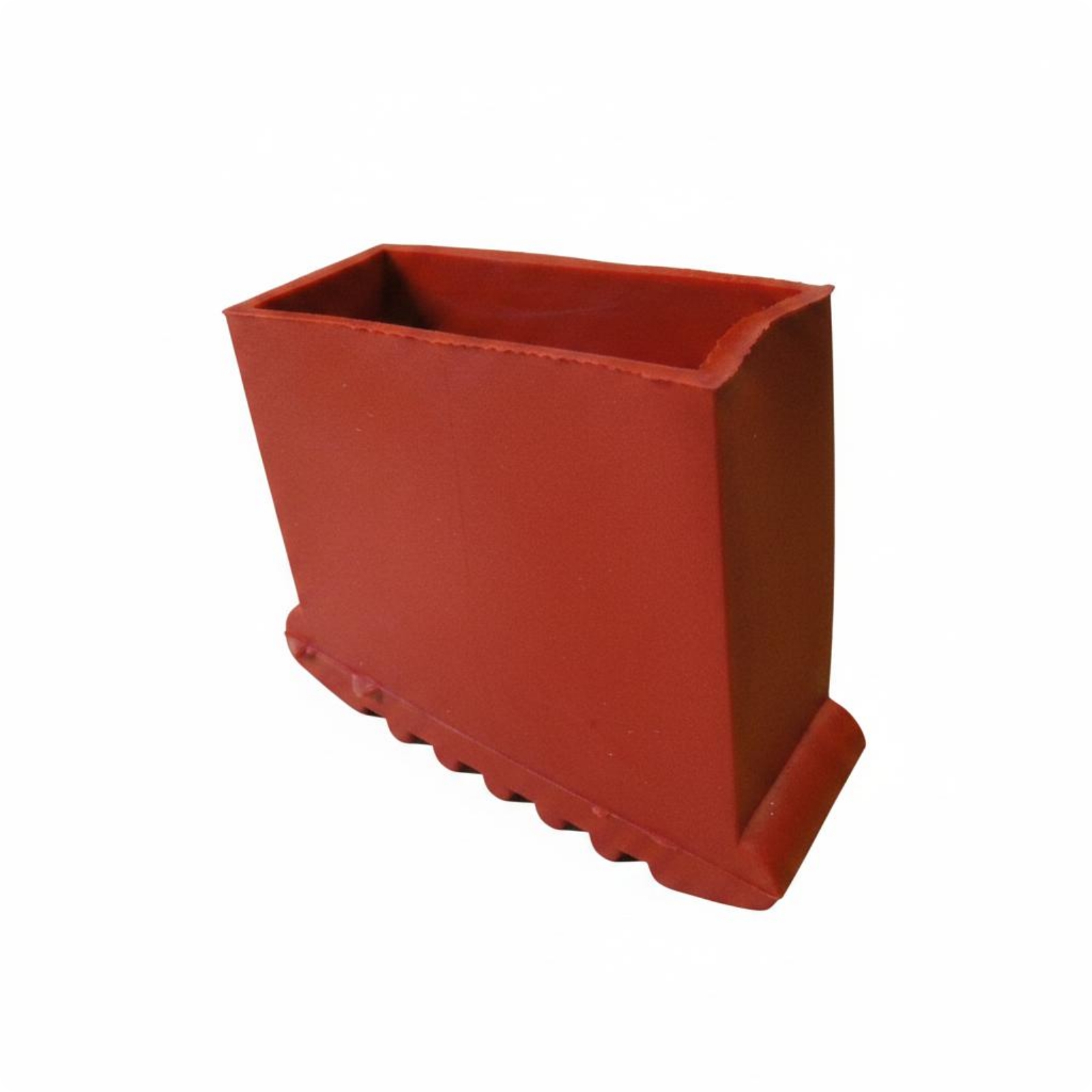 Red Ladder Foot Sleeve Floor Protection Ribbed Ladder Foot Cap