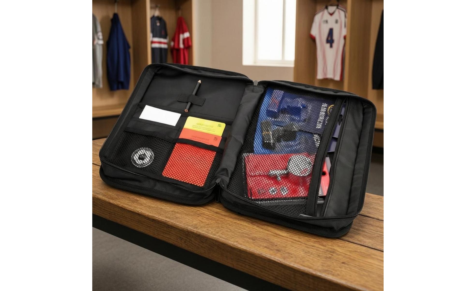 The Beautiful Game Referee Tool Bag Multiple Pockets the Beautiful Game Referee