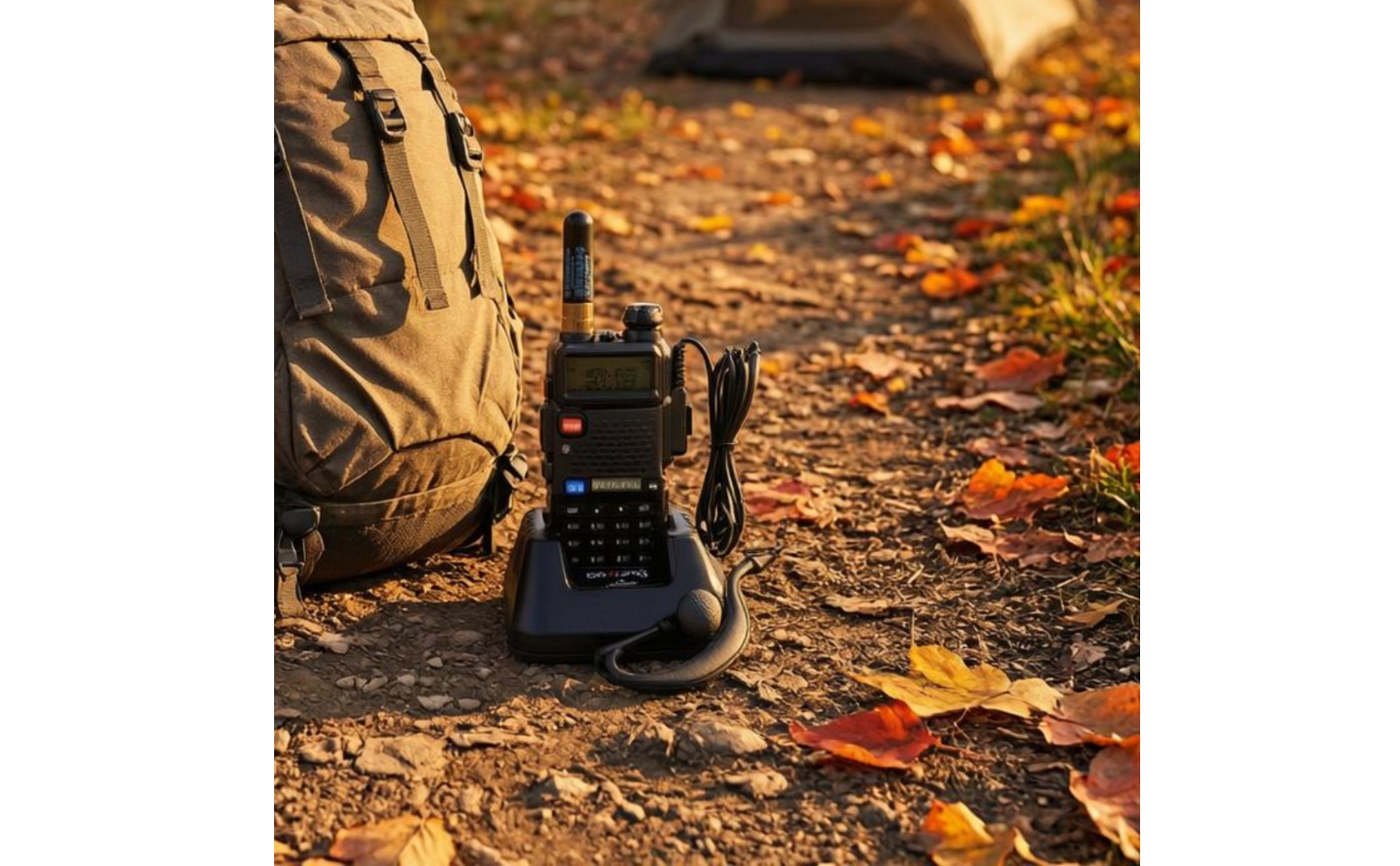 Handfunkgerät-Funkaufnehmer 144/430/1200 MHz Dualband-Funkaufnehmer kompakt