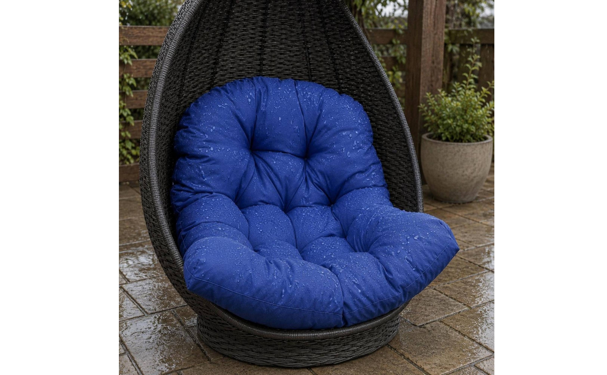 Hanging Chair Cushion Tufted Hanging Basket Chair Cushion Padded