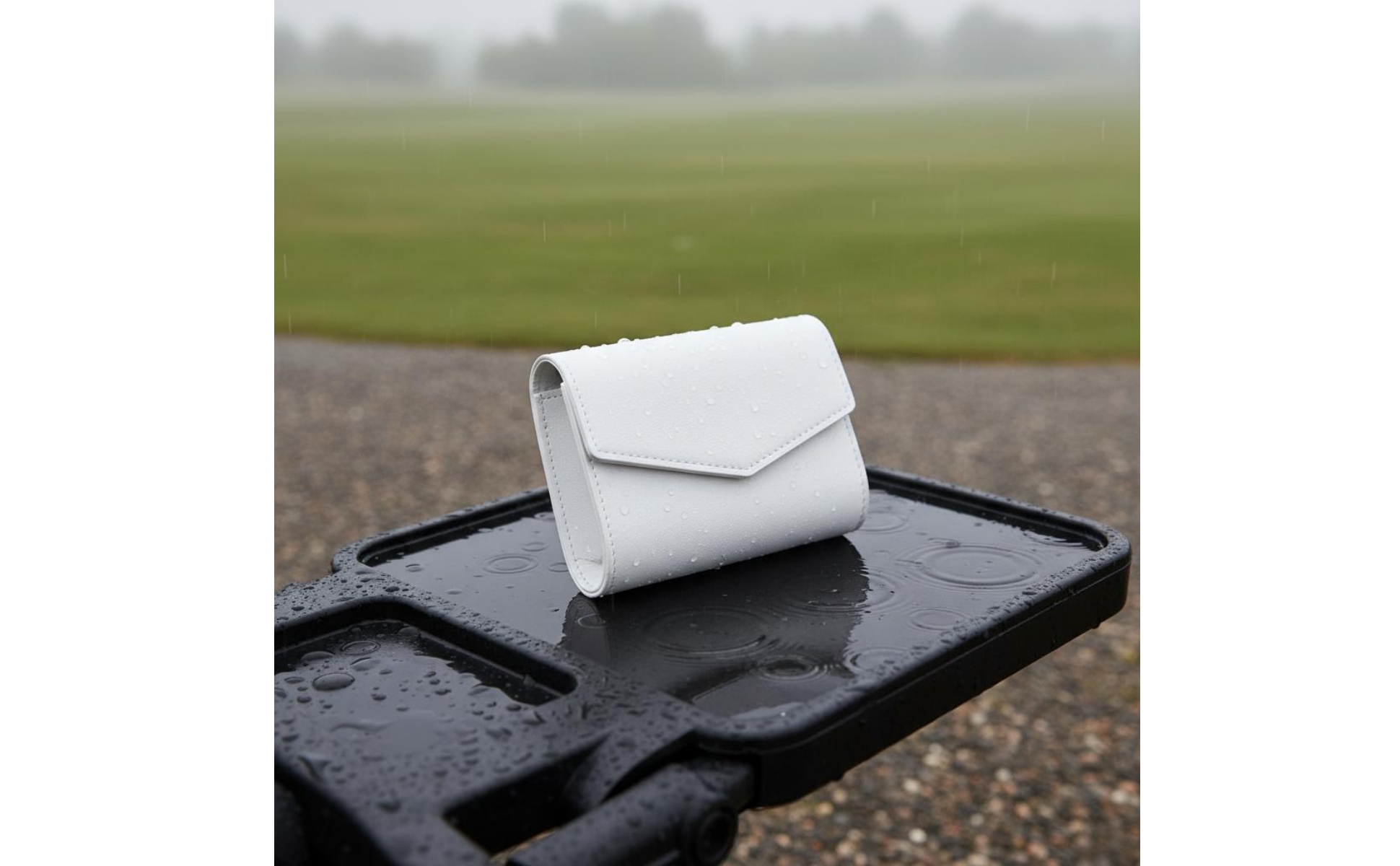 Golf Rangefinder Case Stitched Edges Golf Rangefinder Polished Finish