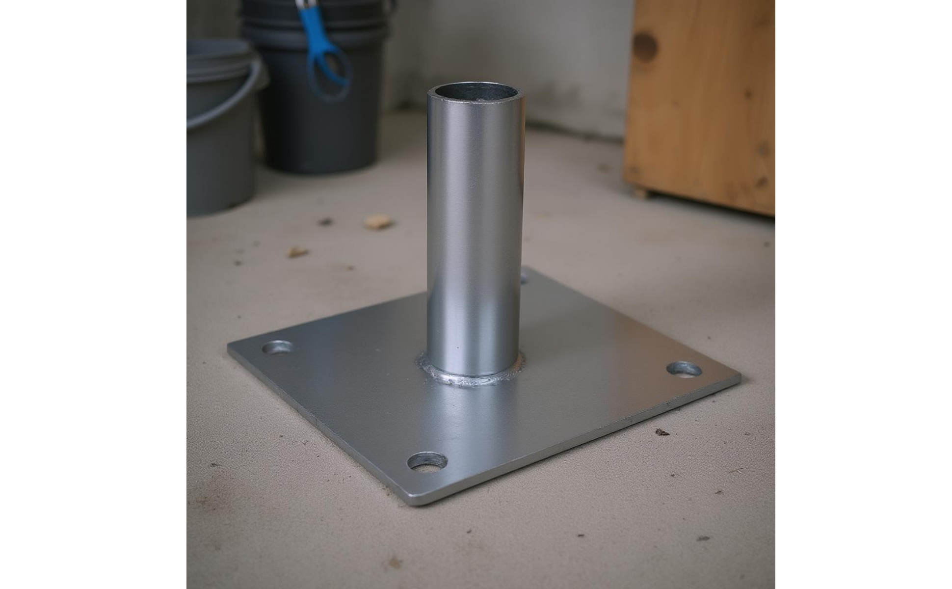 Galvanized Scaffold Socket Base Welded Galvanized Scaffold Base Plate
