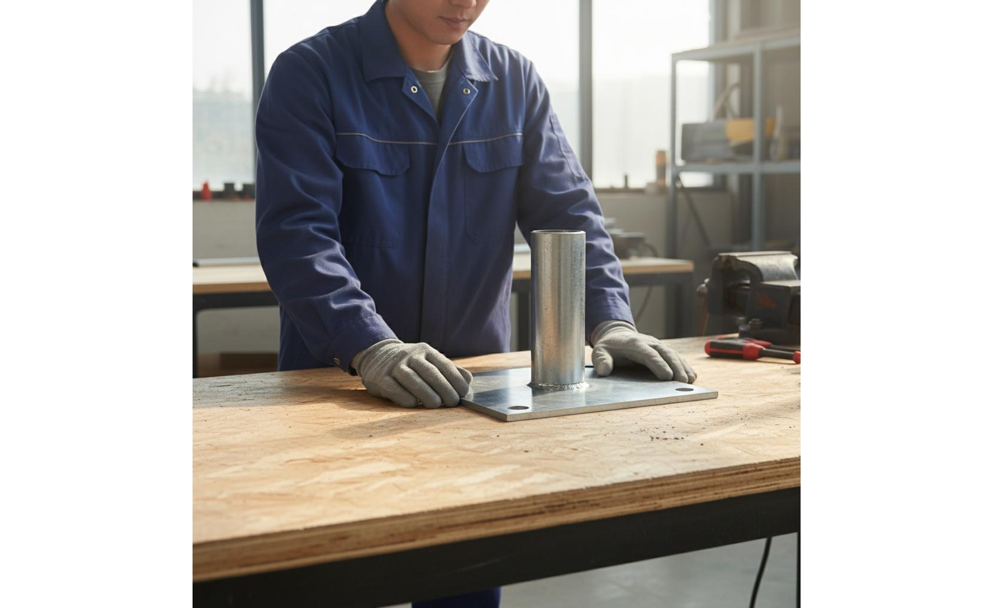 Galvanized Scaffold Socket Base Welded Galvanized Scaffold Base Plate