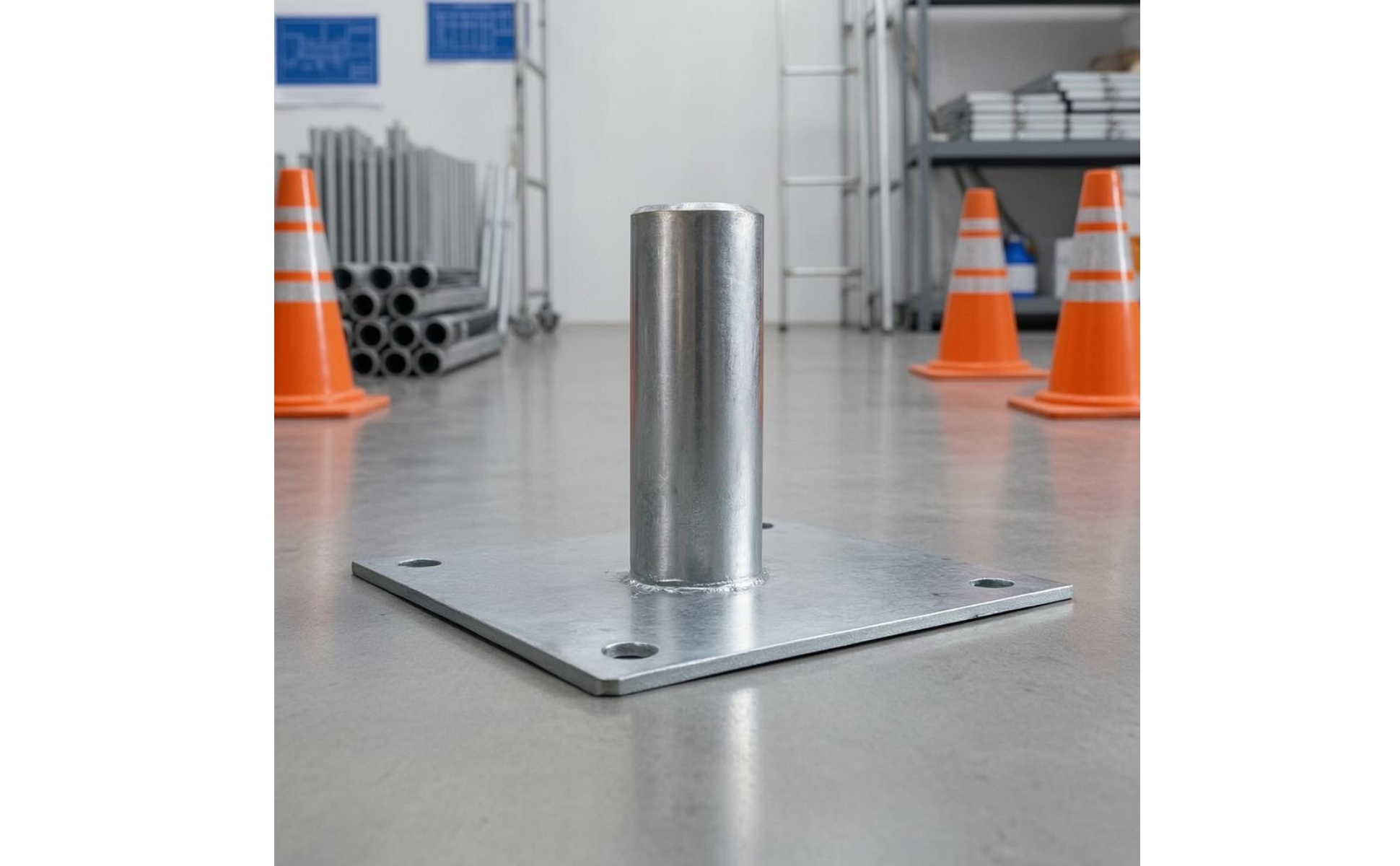 Galvanized Scaffold Socket Base Welded Galvanized Scaffold Base Plate