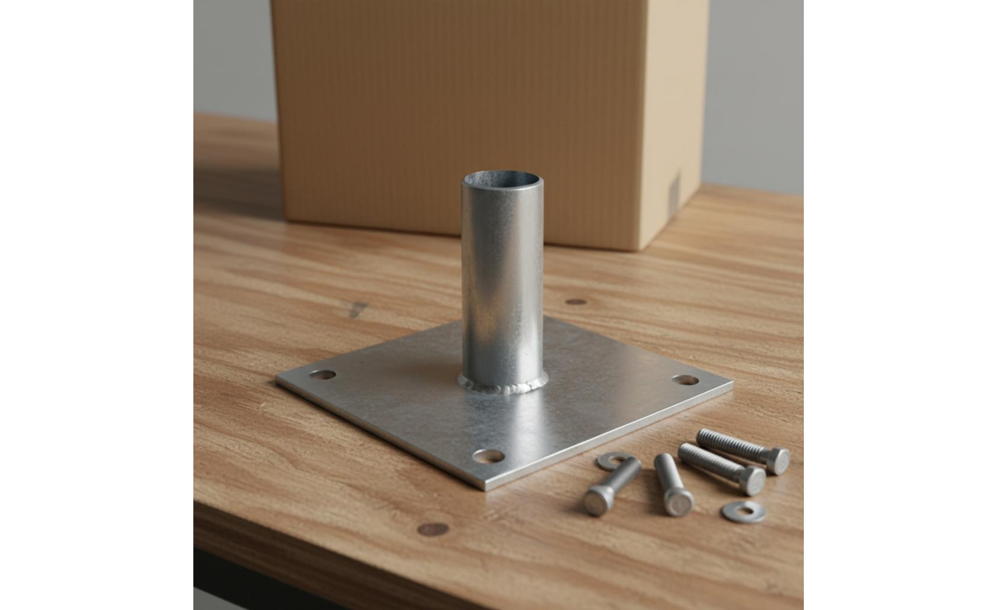 Galvanized Scaffold Socket Base Welded Galvanized Scaffold Base Plate