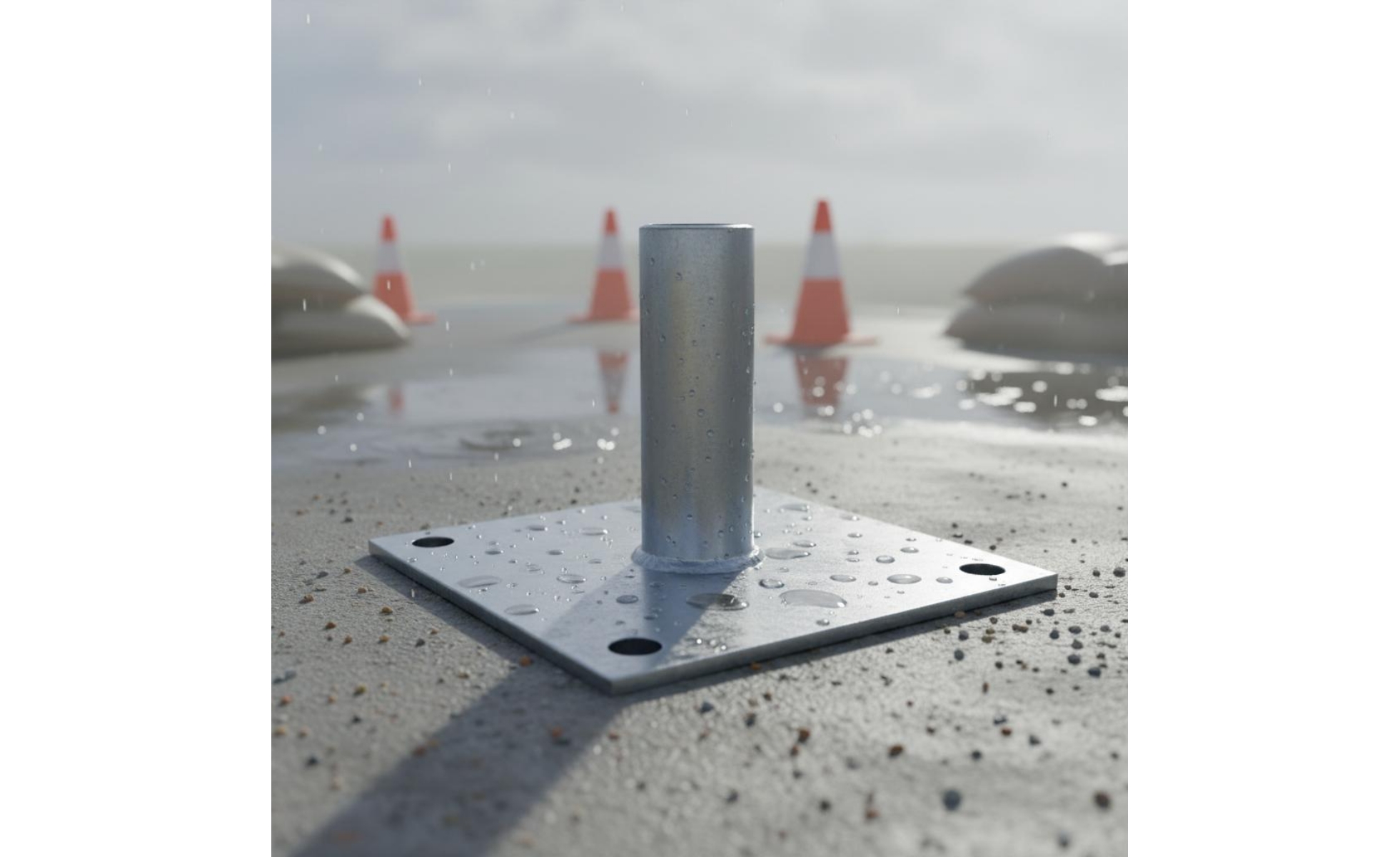 Galvanized Scaffold Socket Base Welded Galvanized Scaffold Base Plate