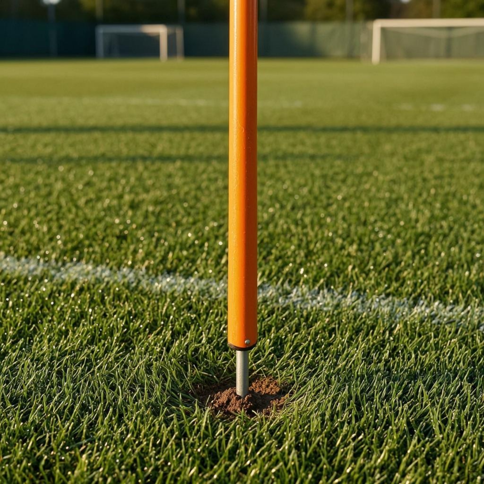 Trainingsstangen mit Erdspieß orange Slalomstange abnehmbar für Slalomtraining - Produktbild 3
