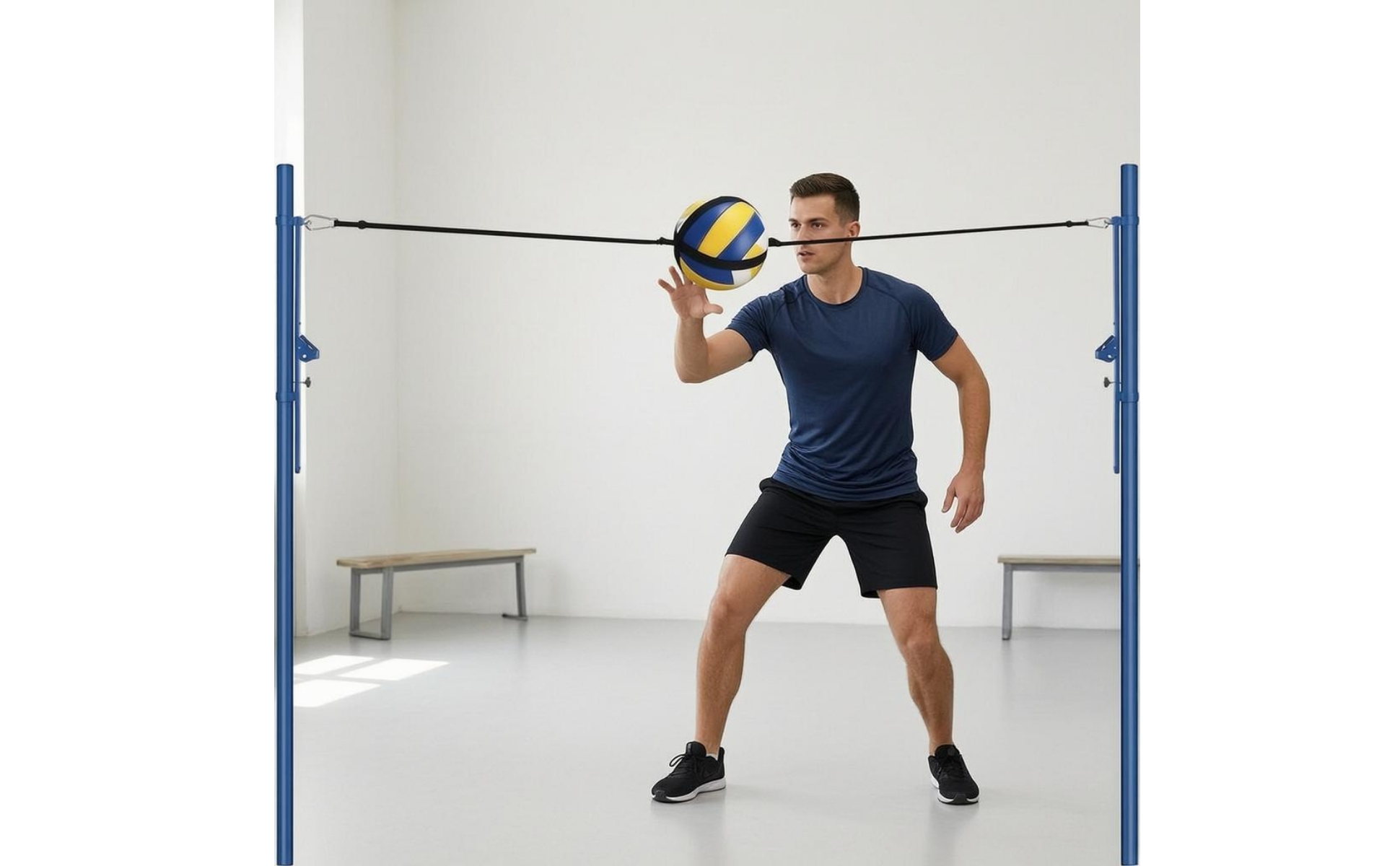 Volleyball Hitting Practice Aid Hook-and-Loop Volleyball Hand Practice Aid