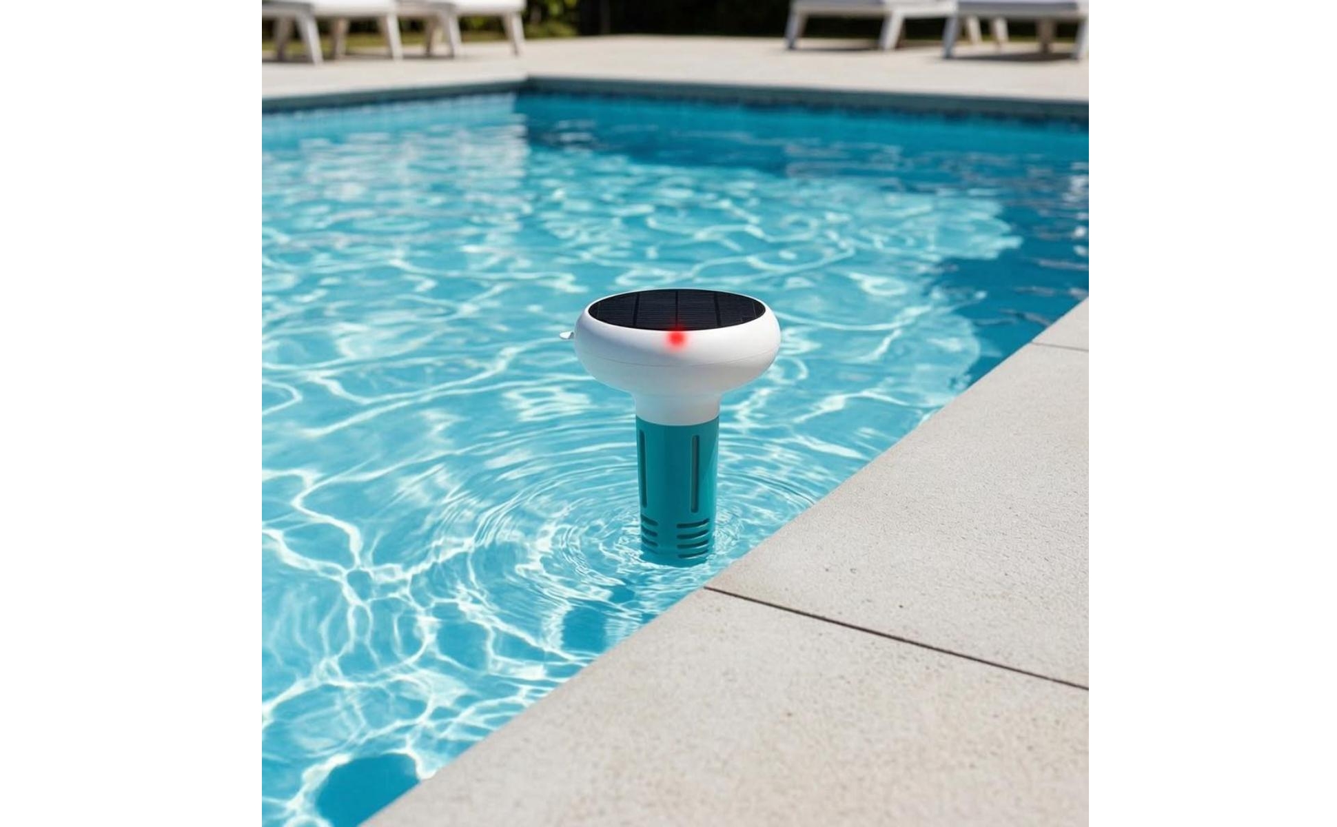 Smart Water Quality Tester 7-in-1 Solar Pool Tester Compact